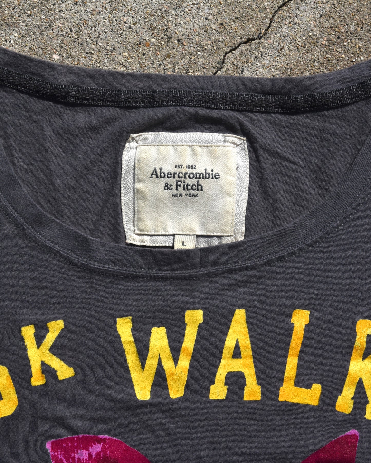 Y2K Abercrombie 5k Walk of Shame Femme Tshirt