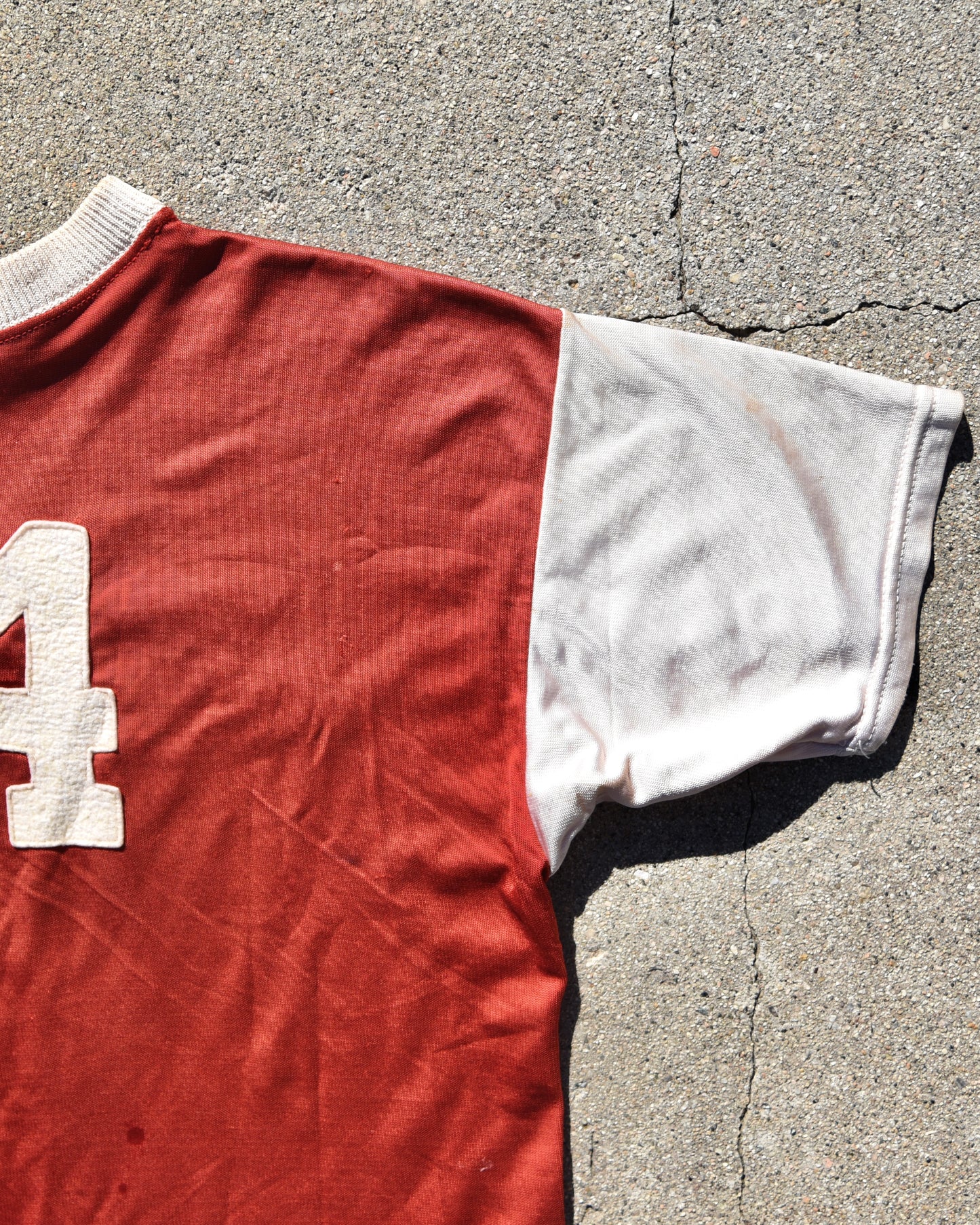 1950s Durene Two Tone Braves Jersey Vintage