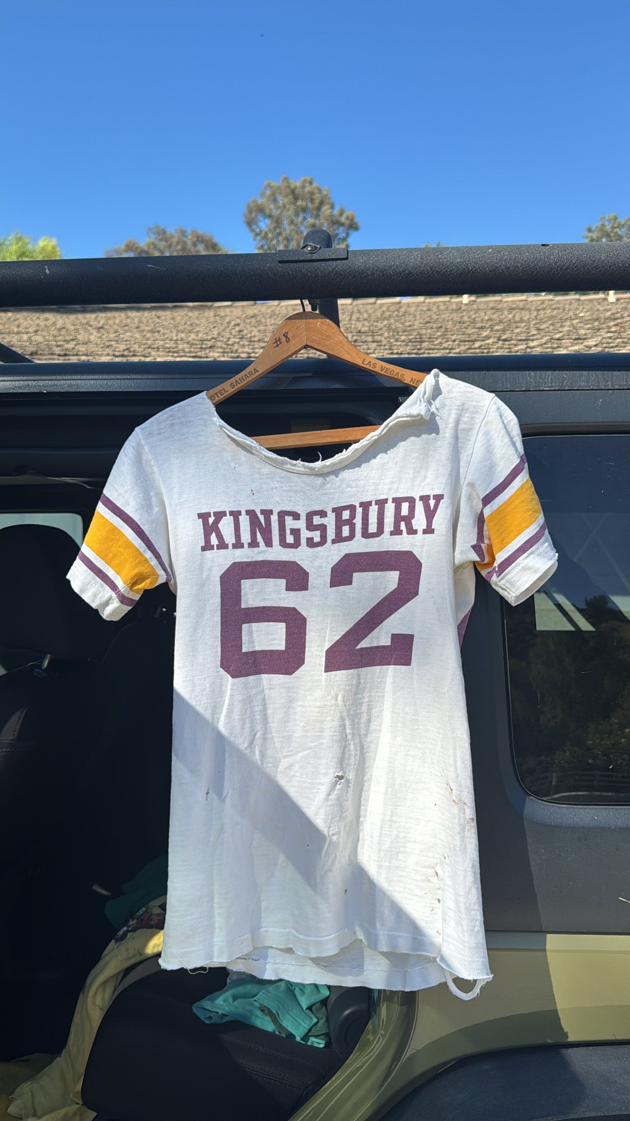 1950s Thrashed Kingsbury Football Jersey