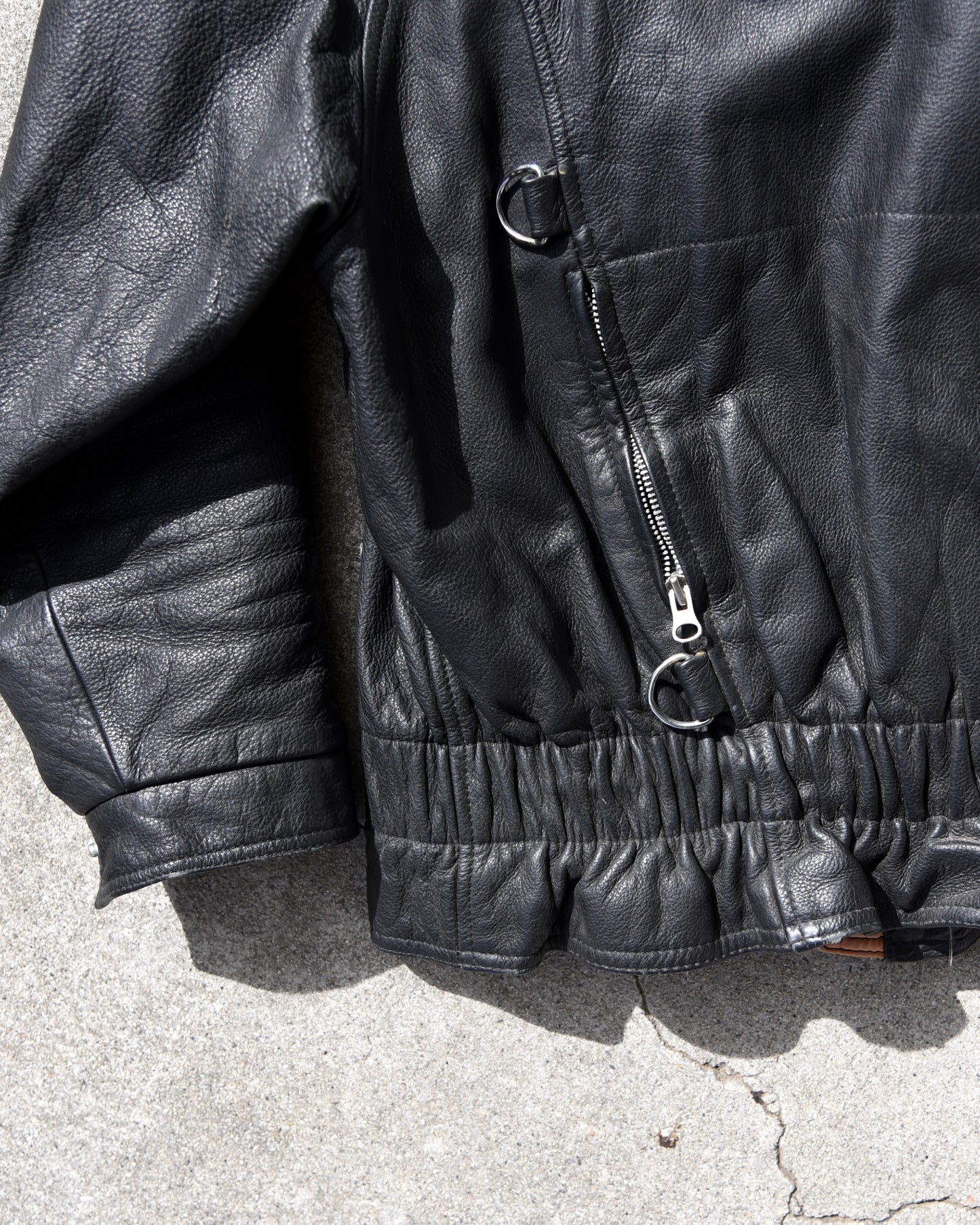 Avirex B7 Tanker Fireclasp Hooded Leather Jacket