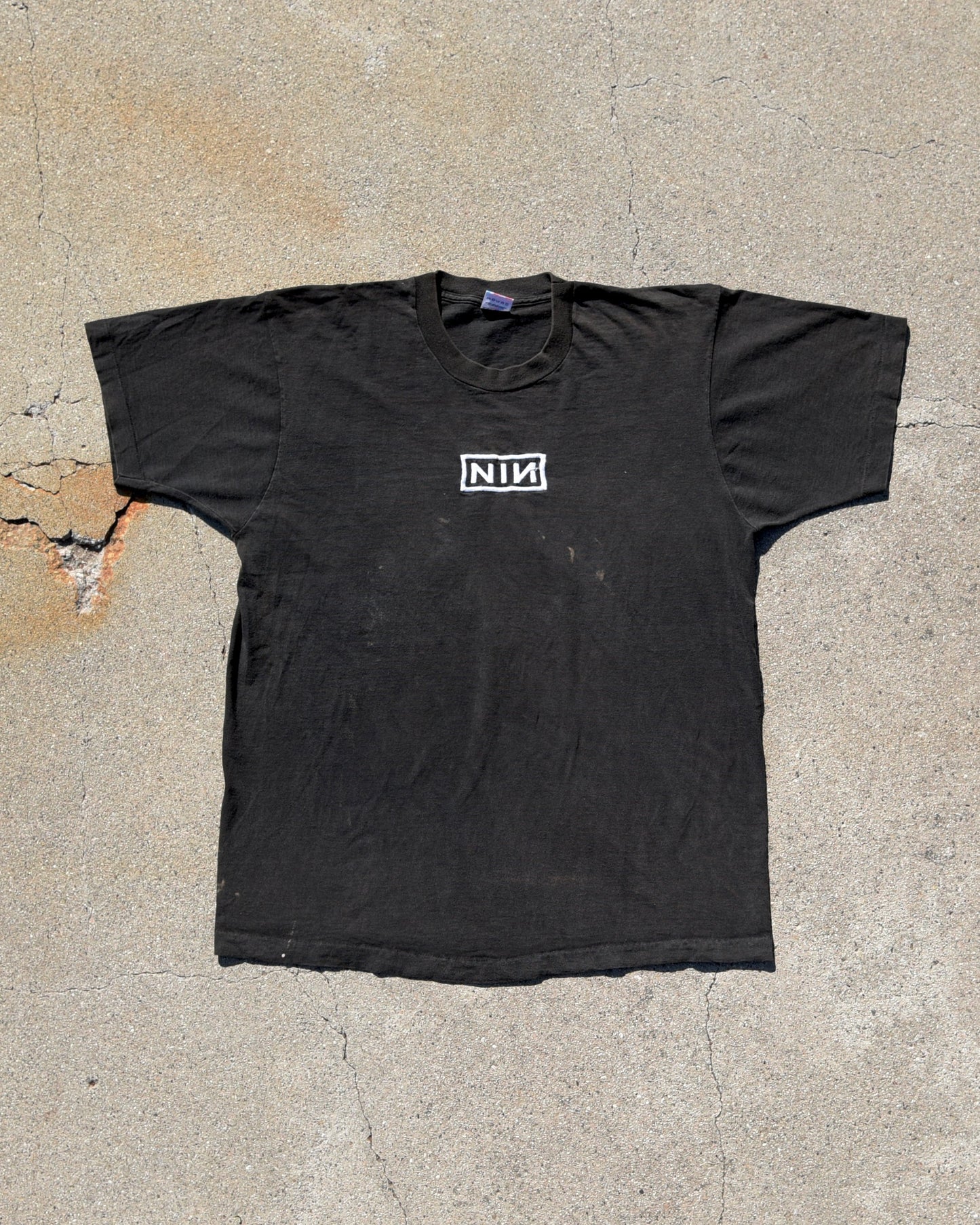 1990s Nine Inch Nails official Vintage NIN Double Sided Tshirt