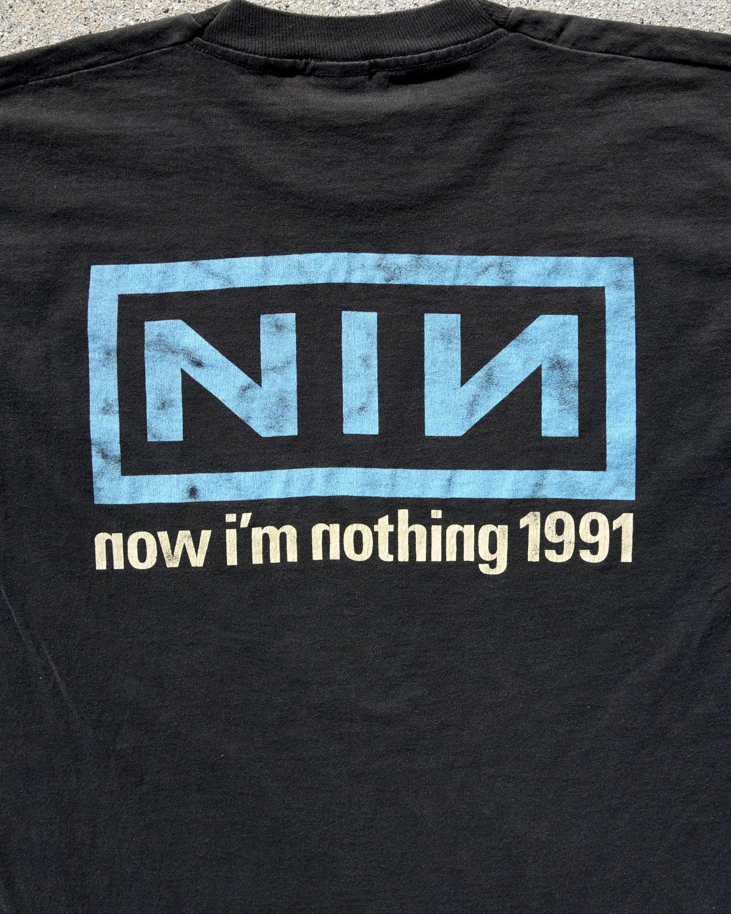 1991 Nine Inch Nails Now I’m Nothing Official Tshirt