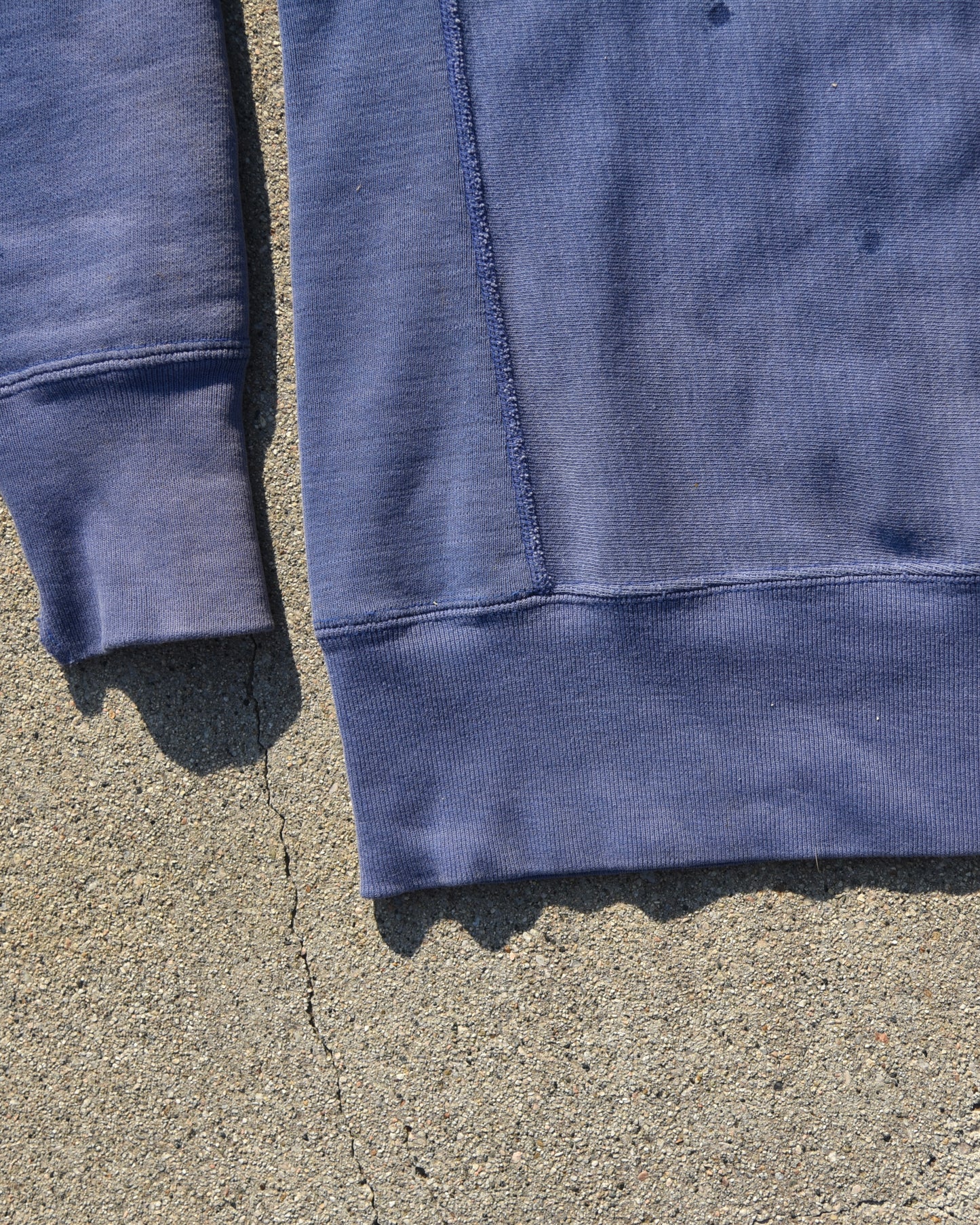 1960s High Point Track Champion Reverse Weave Expansion Gusset Sweatshirt