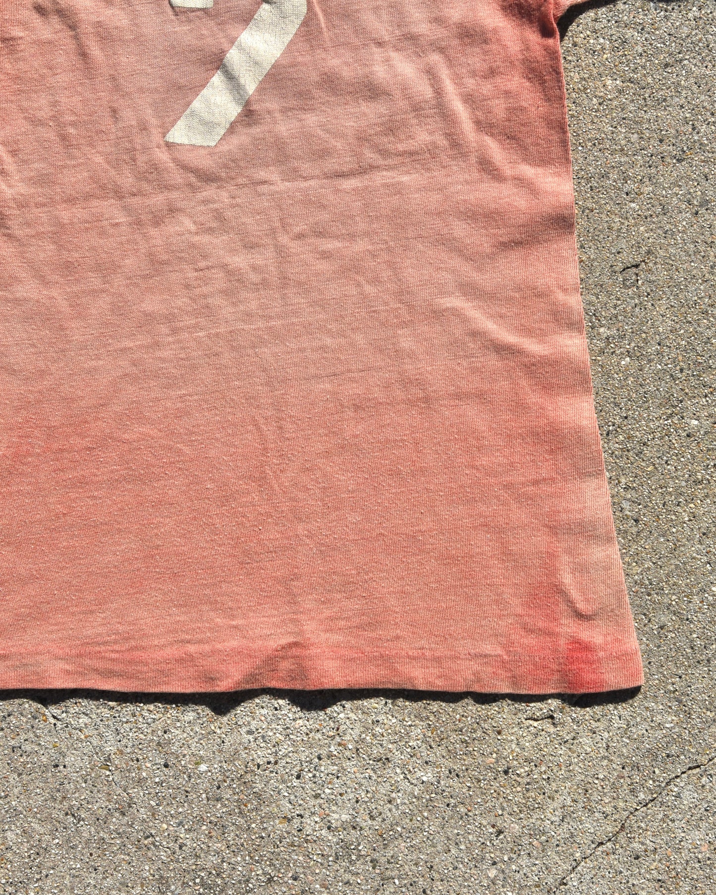 1950s Sun Faded Cardinals #7 Femme Tshirt