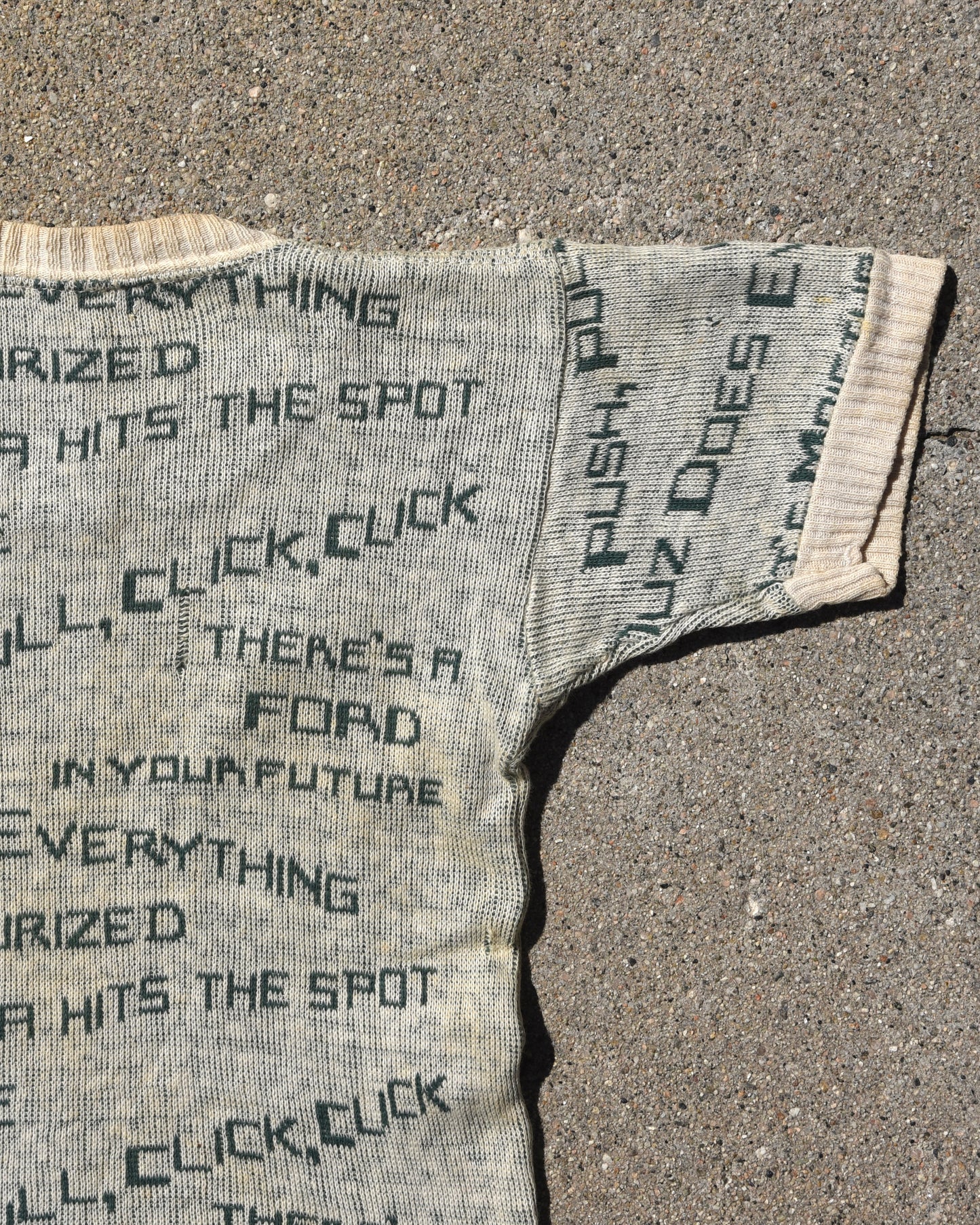 1950s Advertisement Knit Tshirt