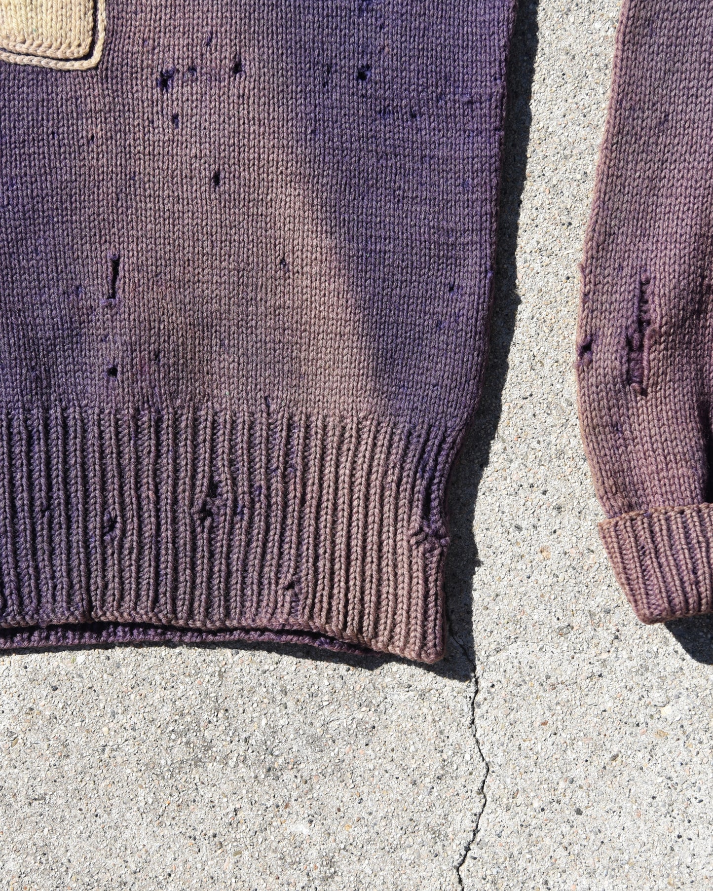 1940s Union Mills Knit Sweatshirt - Sun Faded