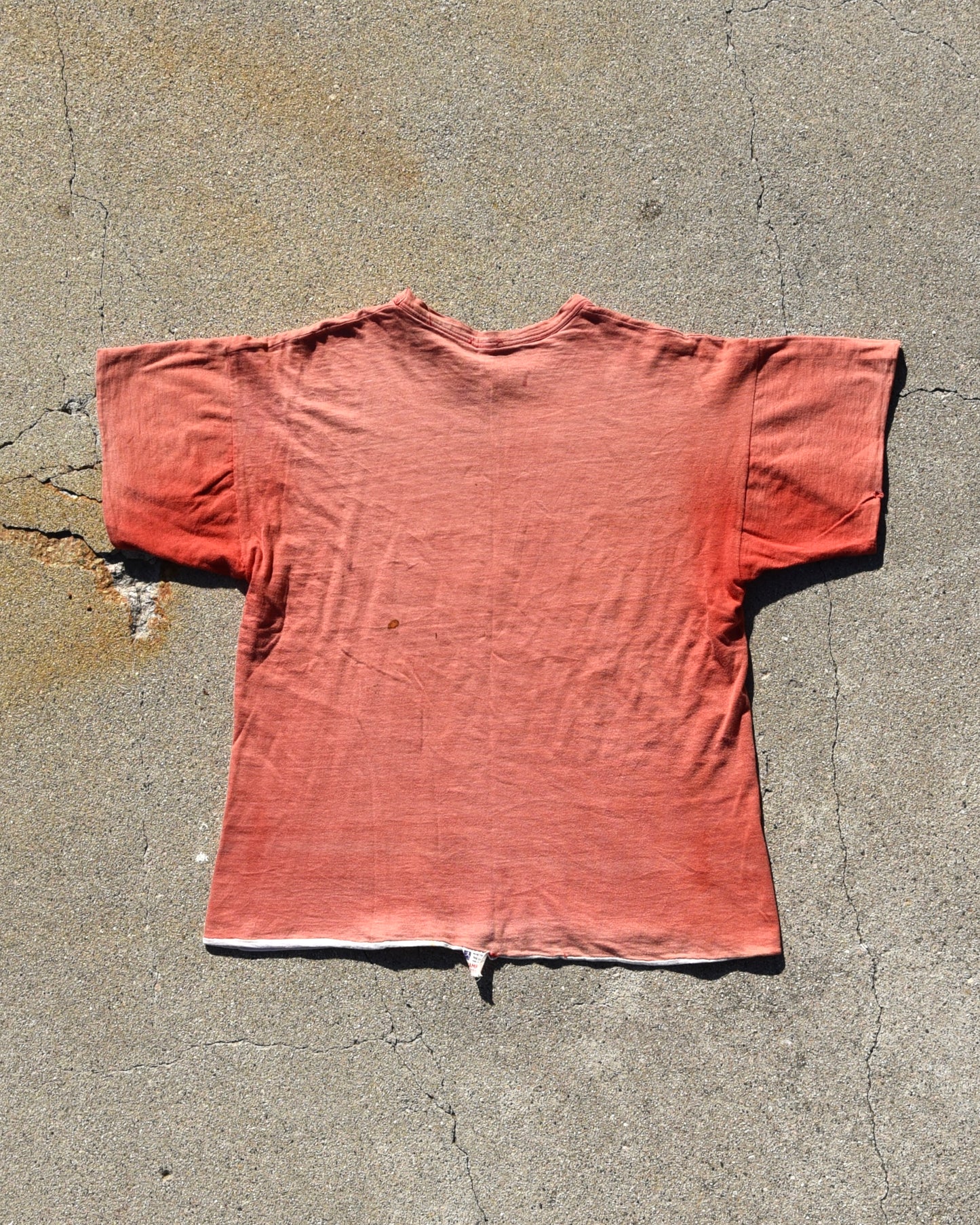 1950s Champion Running Man Double Face Hilltoppers Phys Ed Tshirt