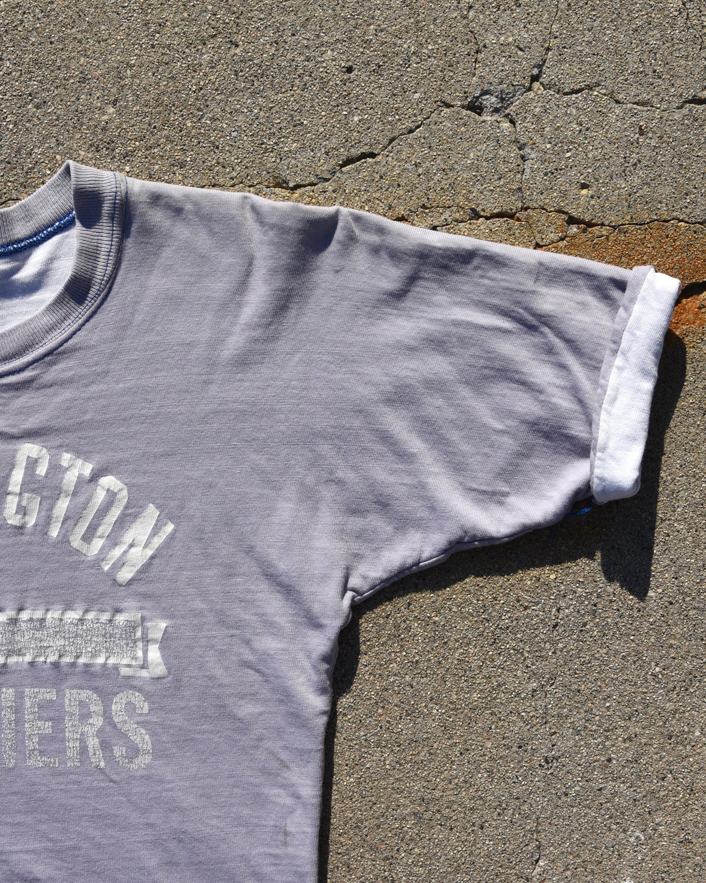 1960s Kensington Cavaliers Double Face Tshirt Sun Faded