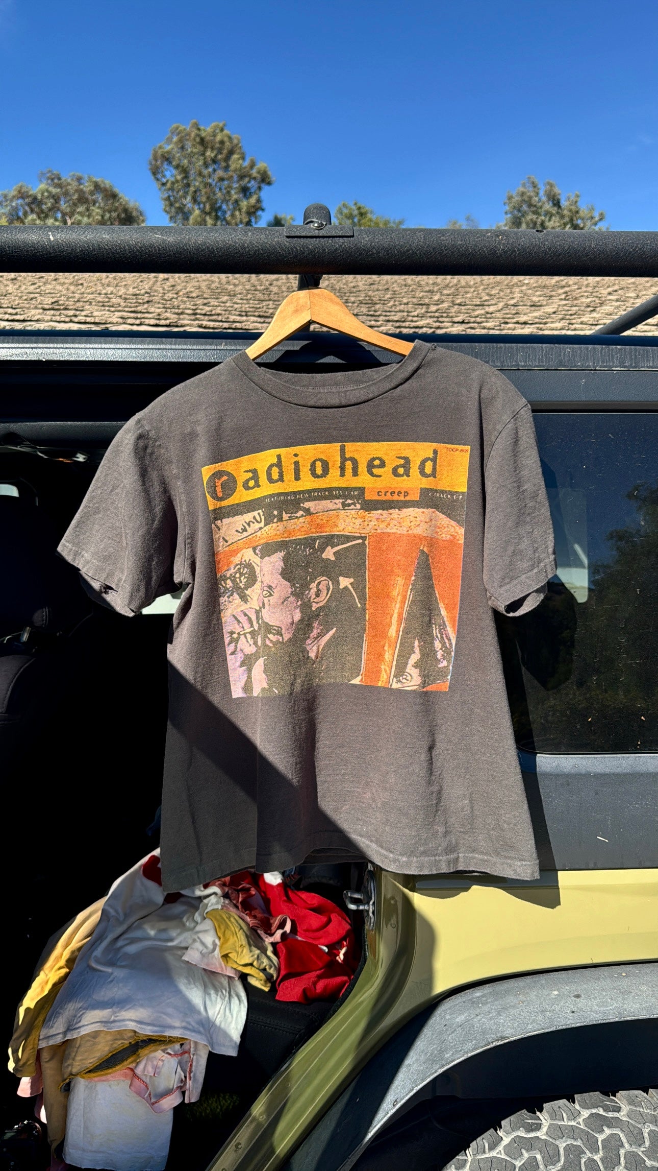 1993 Radiohead Creep EP Parking Lot Tshirt