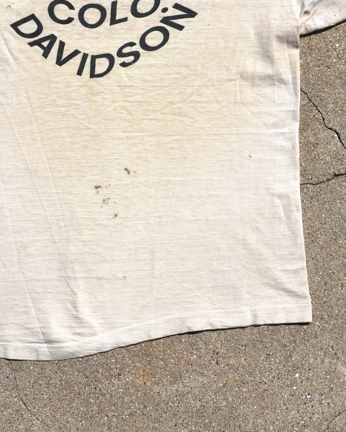 1970s Harley Davidson Sportster Ringer Tshirt