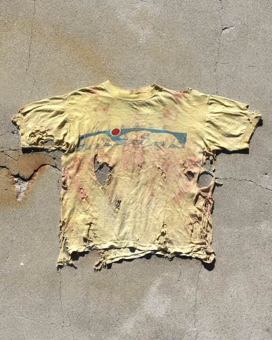Thrashed Destroyed 1970s Alaska Tshirt