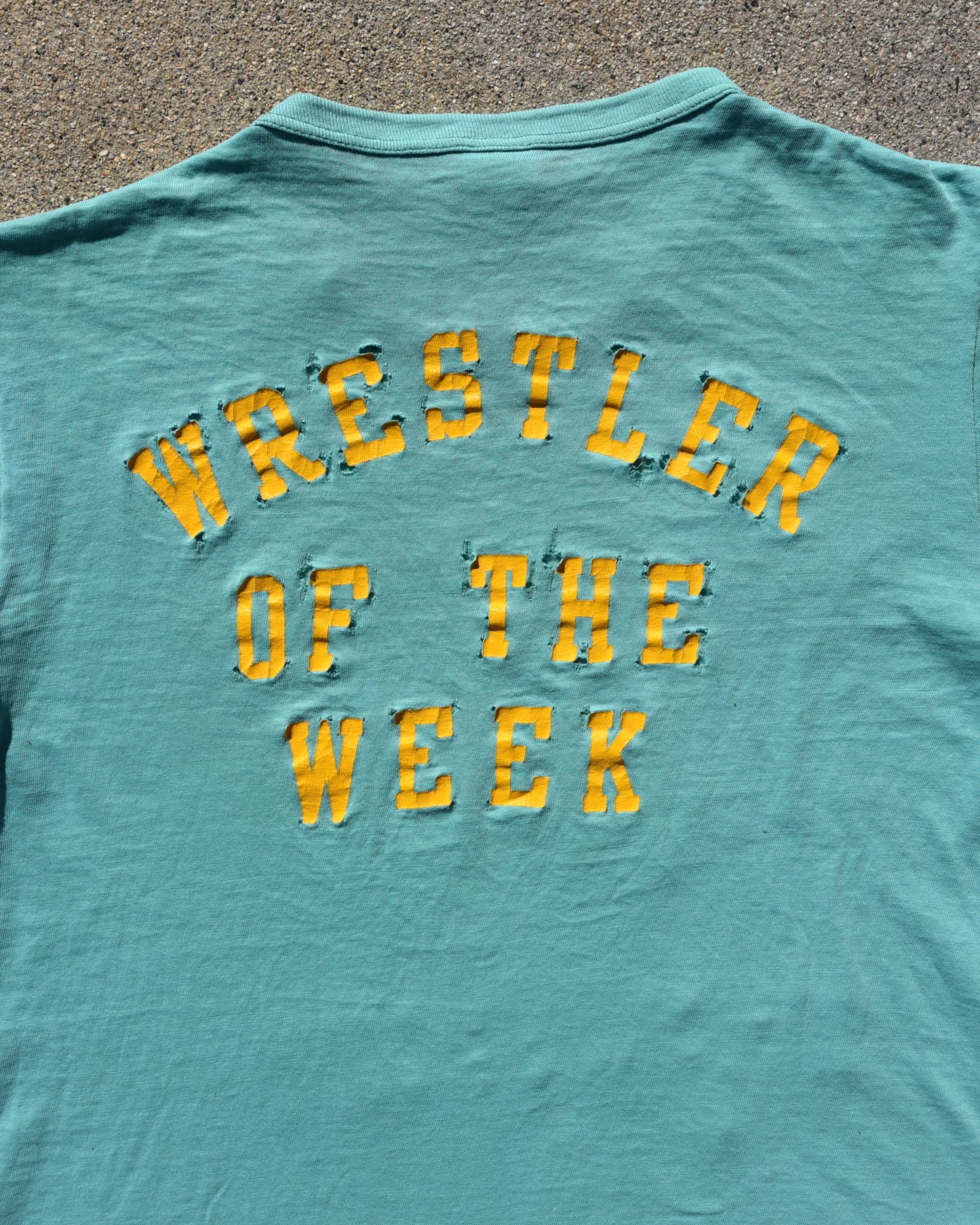 1970s Ridgewood Wrestling “Wrestler of the Week” Tshirt