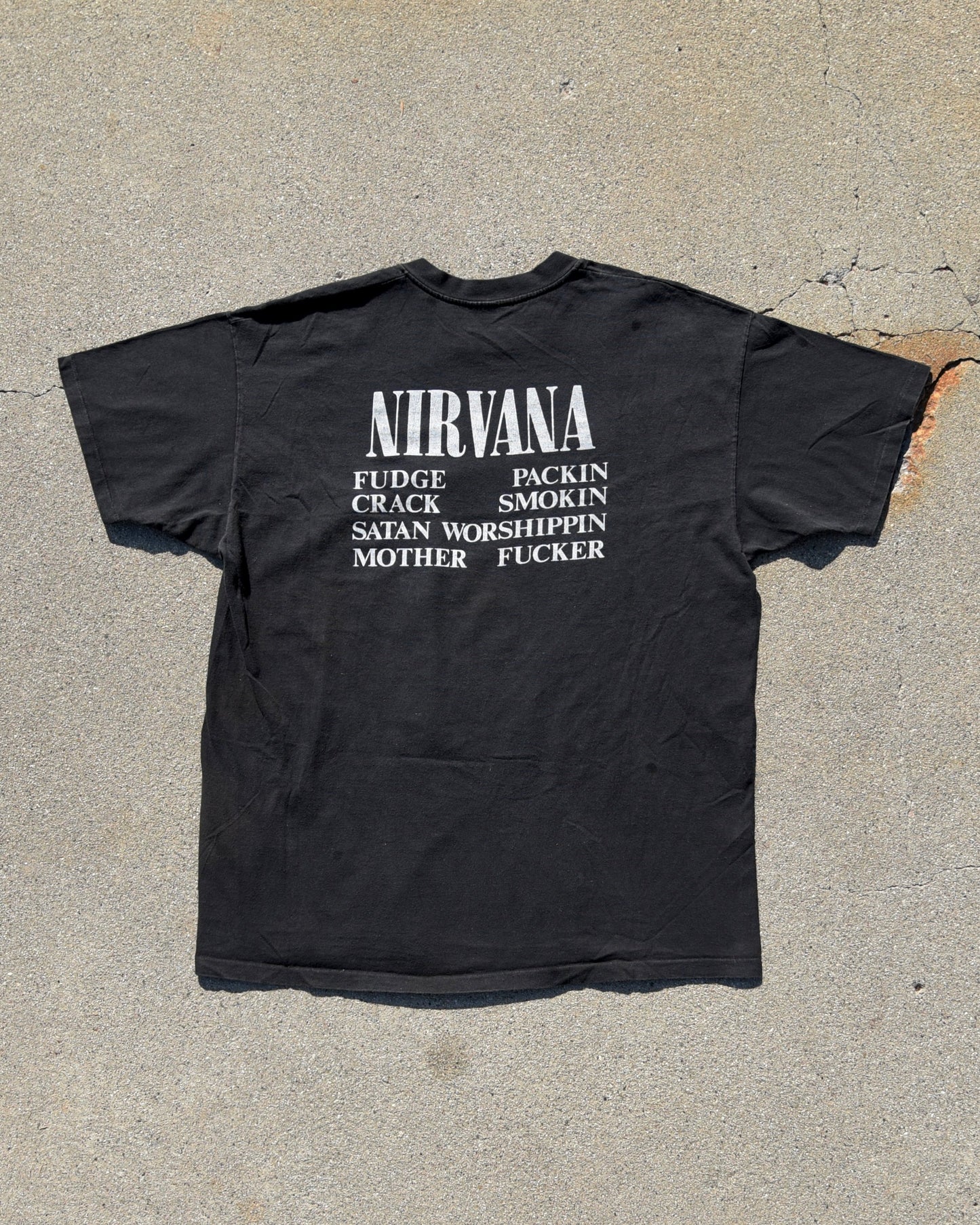 1989 Nirvana Vestibule Tshirt - Official Band Tee