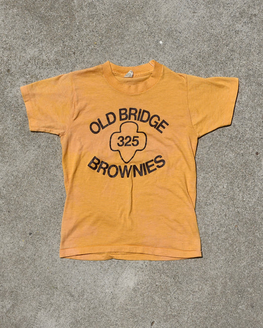 1970s Old Bridge Brownies Girl Scouts Tshirt