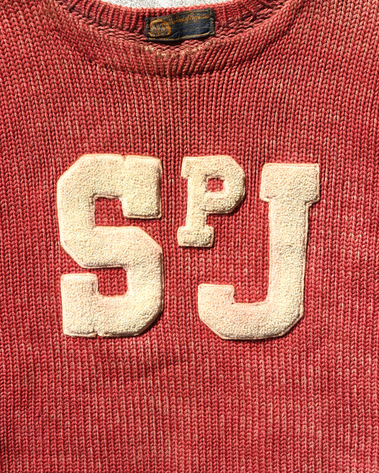 1930s Woven Knit SPJ Sweatshirt USA Union