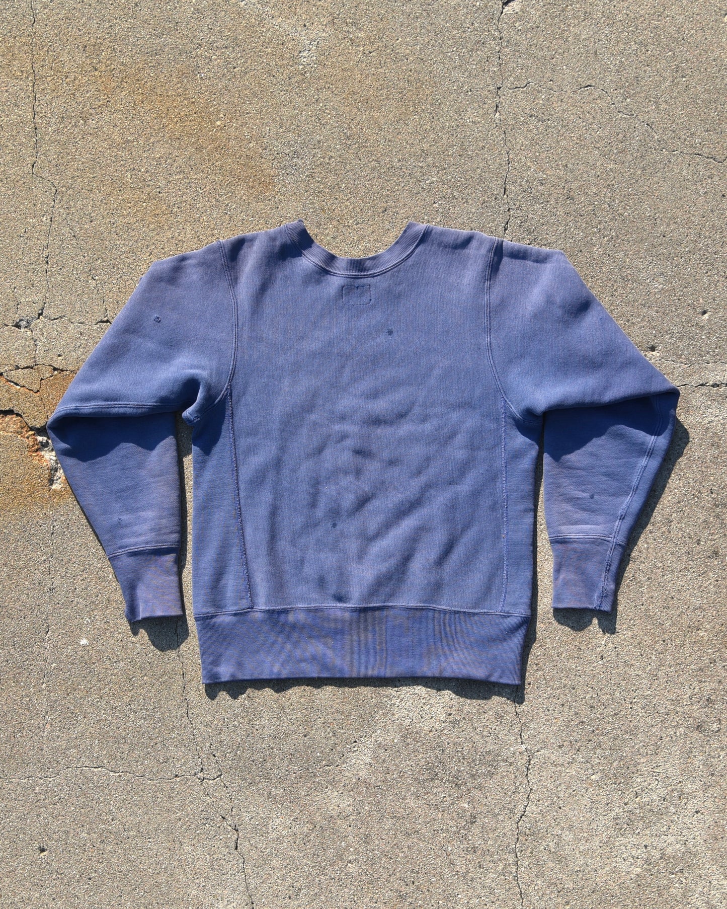 1960s High Point Track Champion Reverse Weave Expansion Gusset Sweatshirt