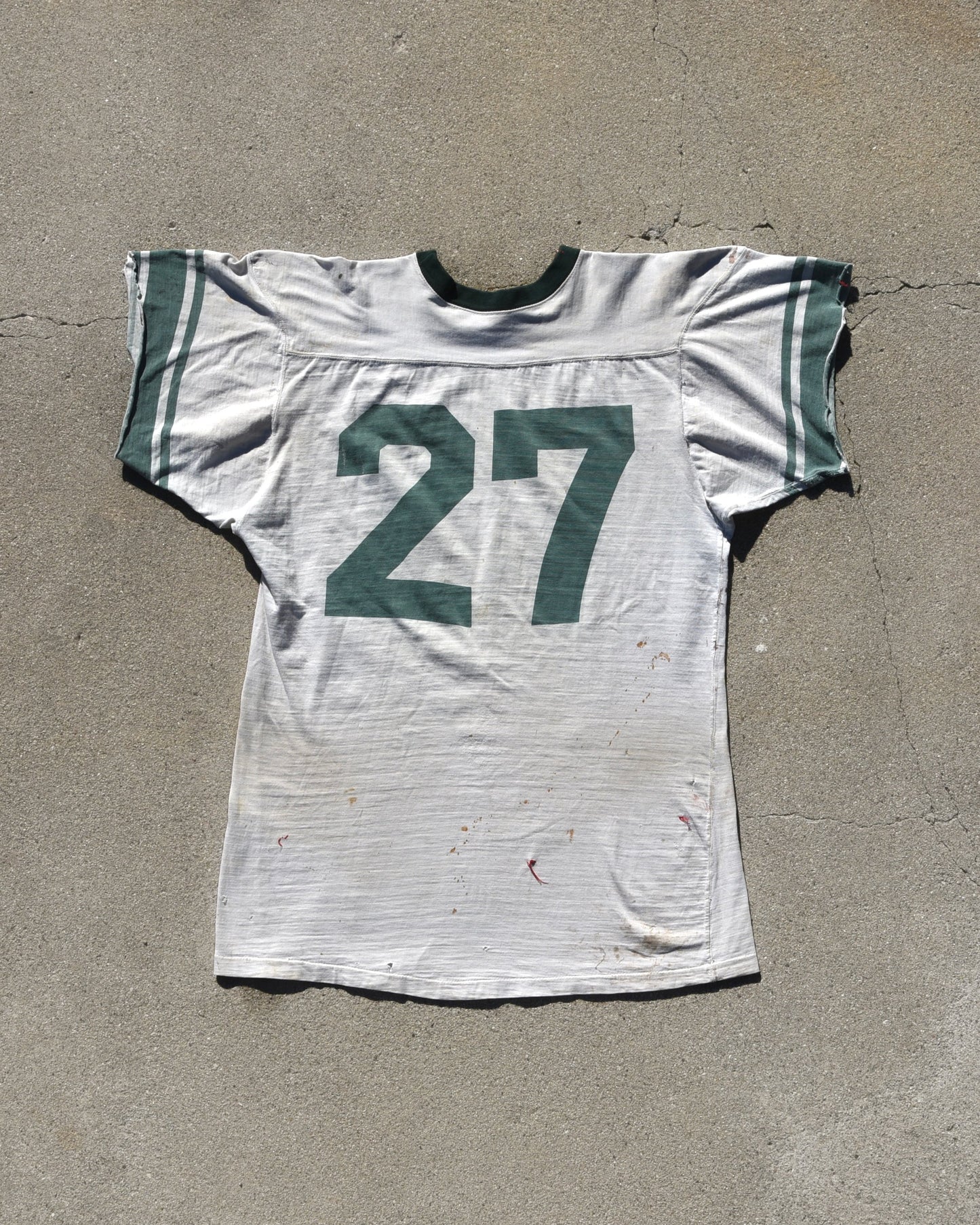 1950s Champion Cotton Football Jersey Thrashed