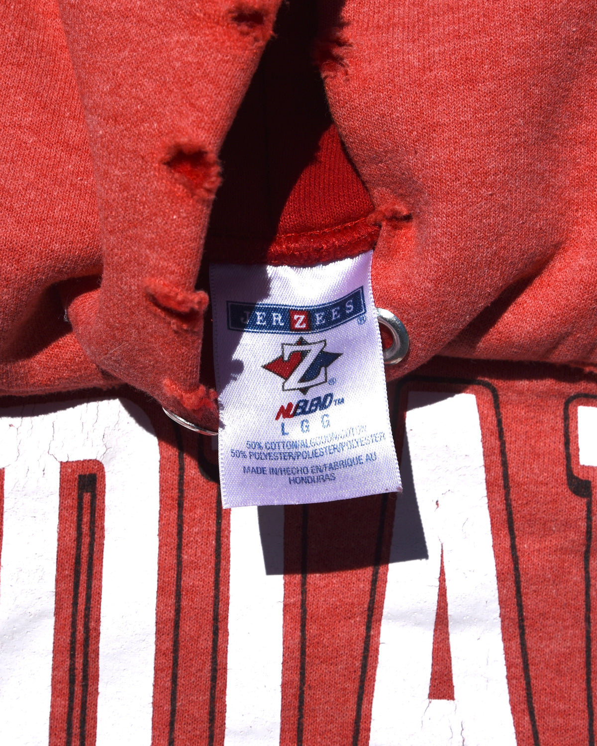Y2K Sun Faded Indians Hoodie