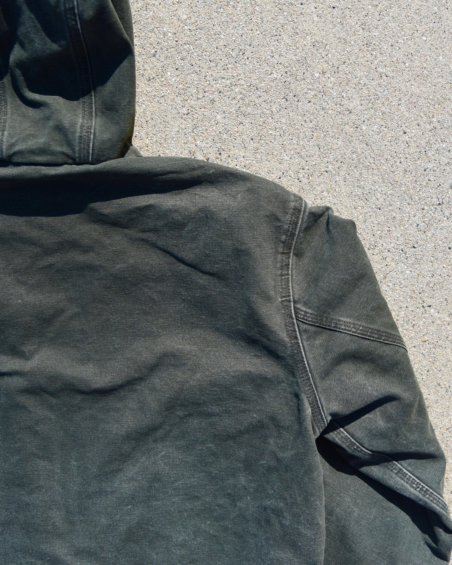 Carhartt Hooded Jacket J25 MOS Medium Moss Green