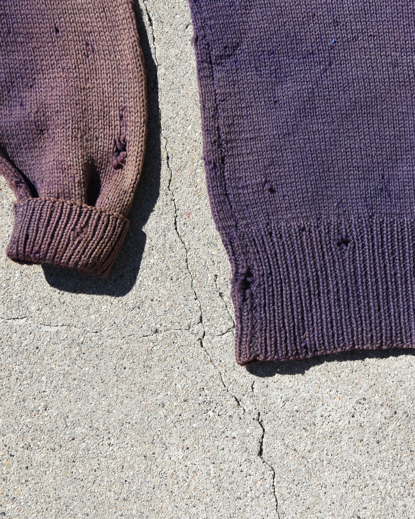 1940s Union Mills Knit Sweatshirt - Sun Faded