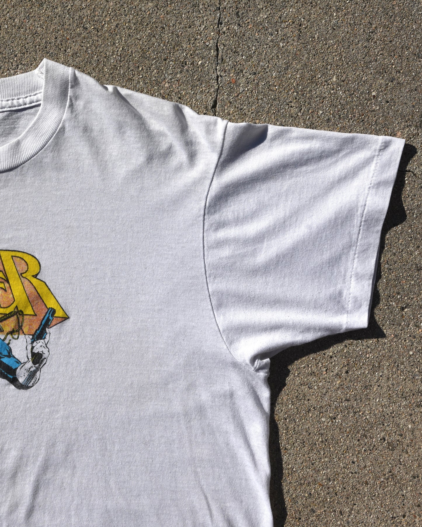 1989 The Punisher Tshirt - Thin And Repaired