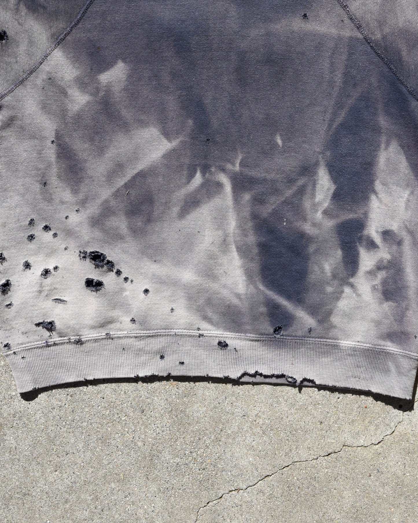 Vintage Thrashed and Sun Faded 1960s S/S Sweatshirt