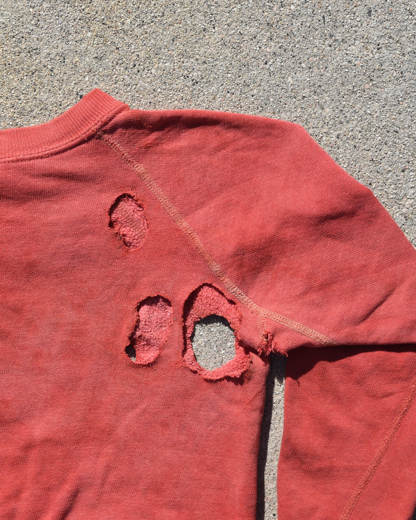 1950s N.C. State University Wolf Pack Sweatshirt Faded Youth