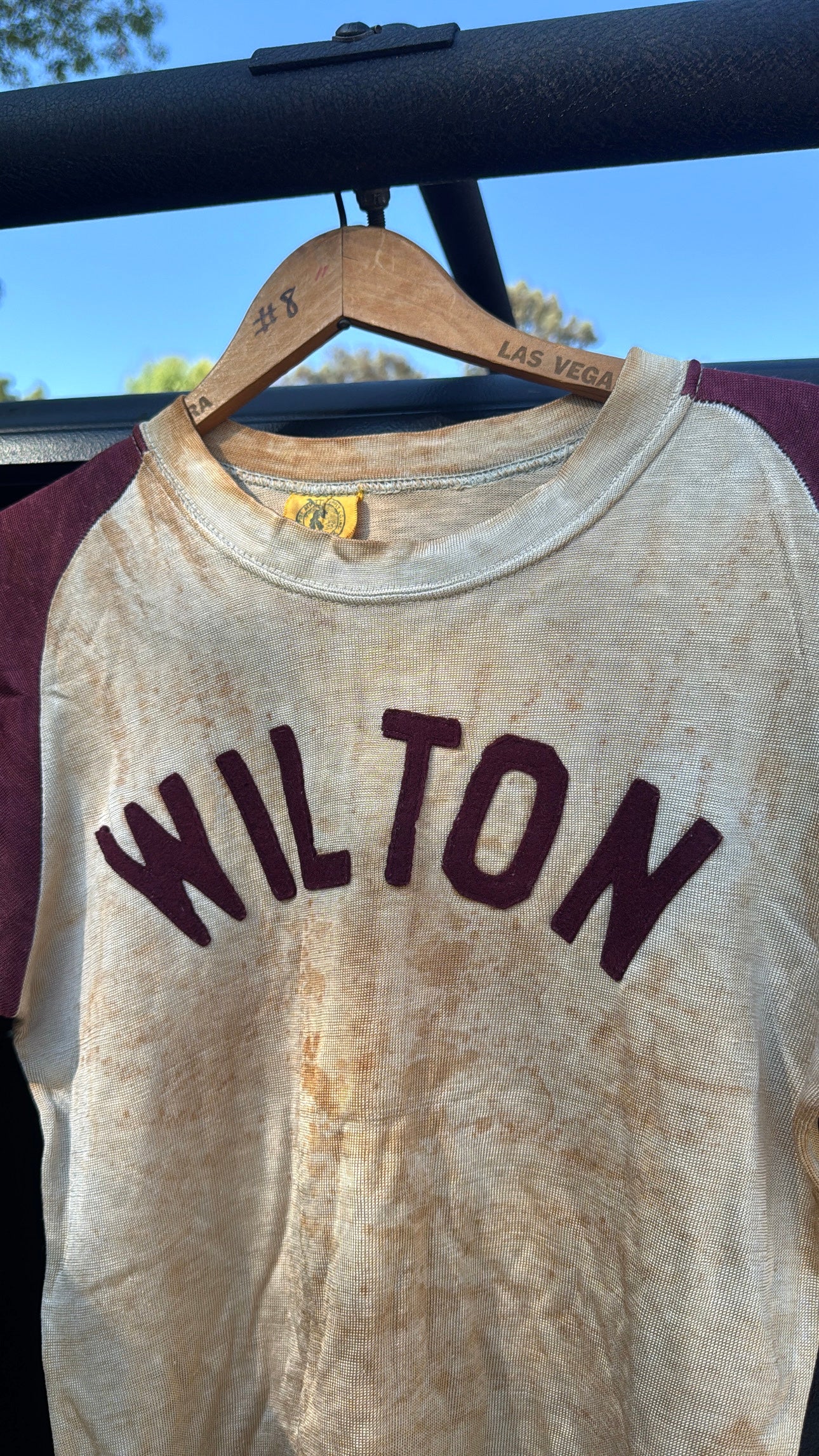 1940s Thrashed Durene Wilton Jersey