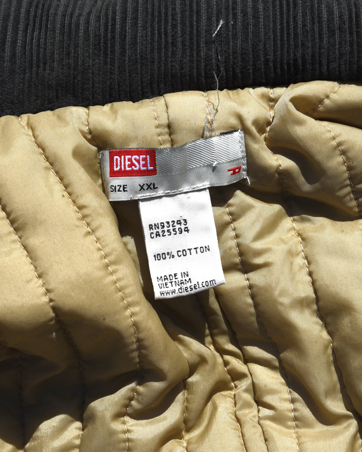 Y2K Diesel Corduroy Femme Jacket