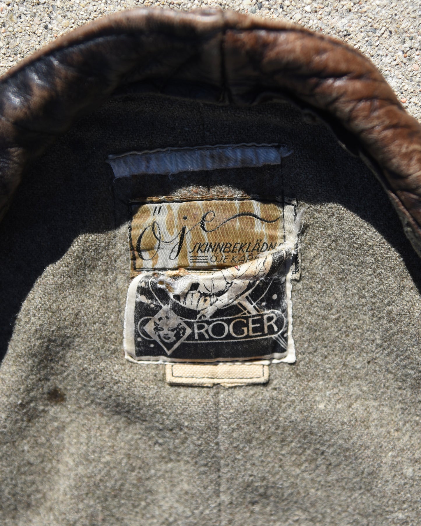 1950s Swedish Pilot Jacket - Oje Skinnbekladnad