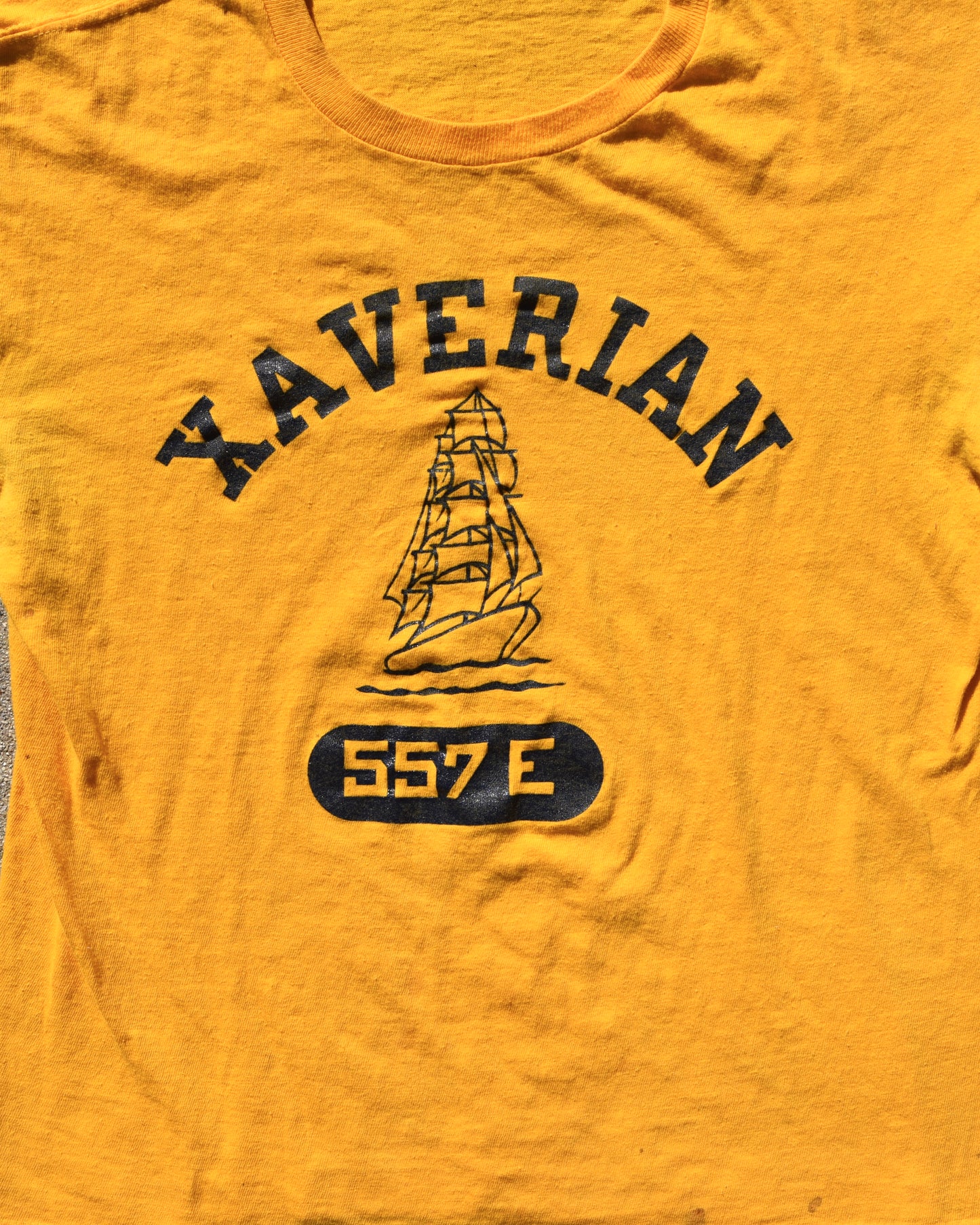 1970s Champion Xaverian Phys Ed Tshirt
