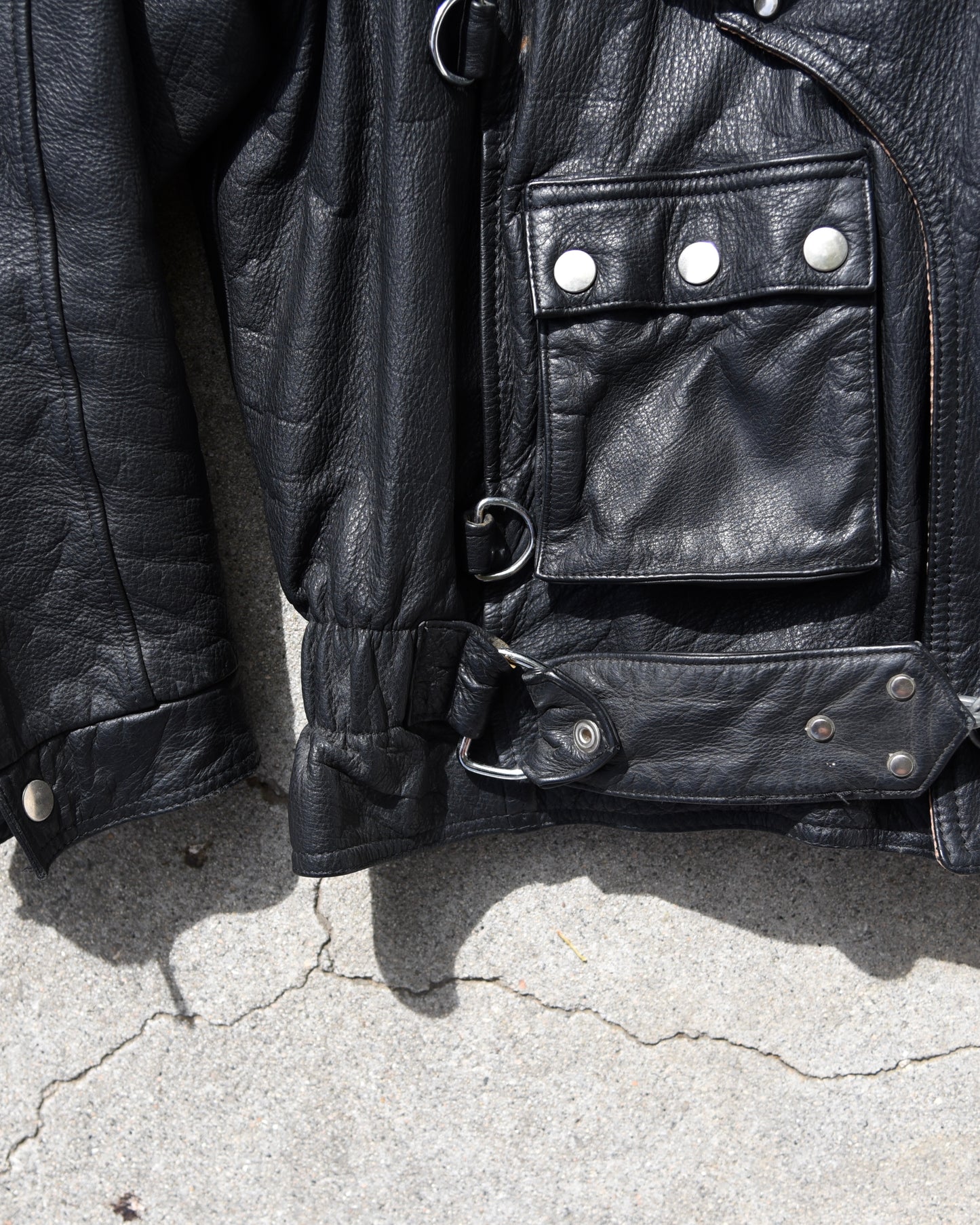 Avirex B7 Tanker Fireclasp Hooded Leather Jacket