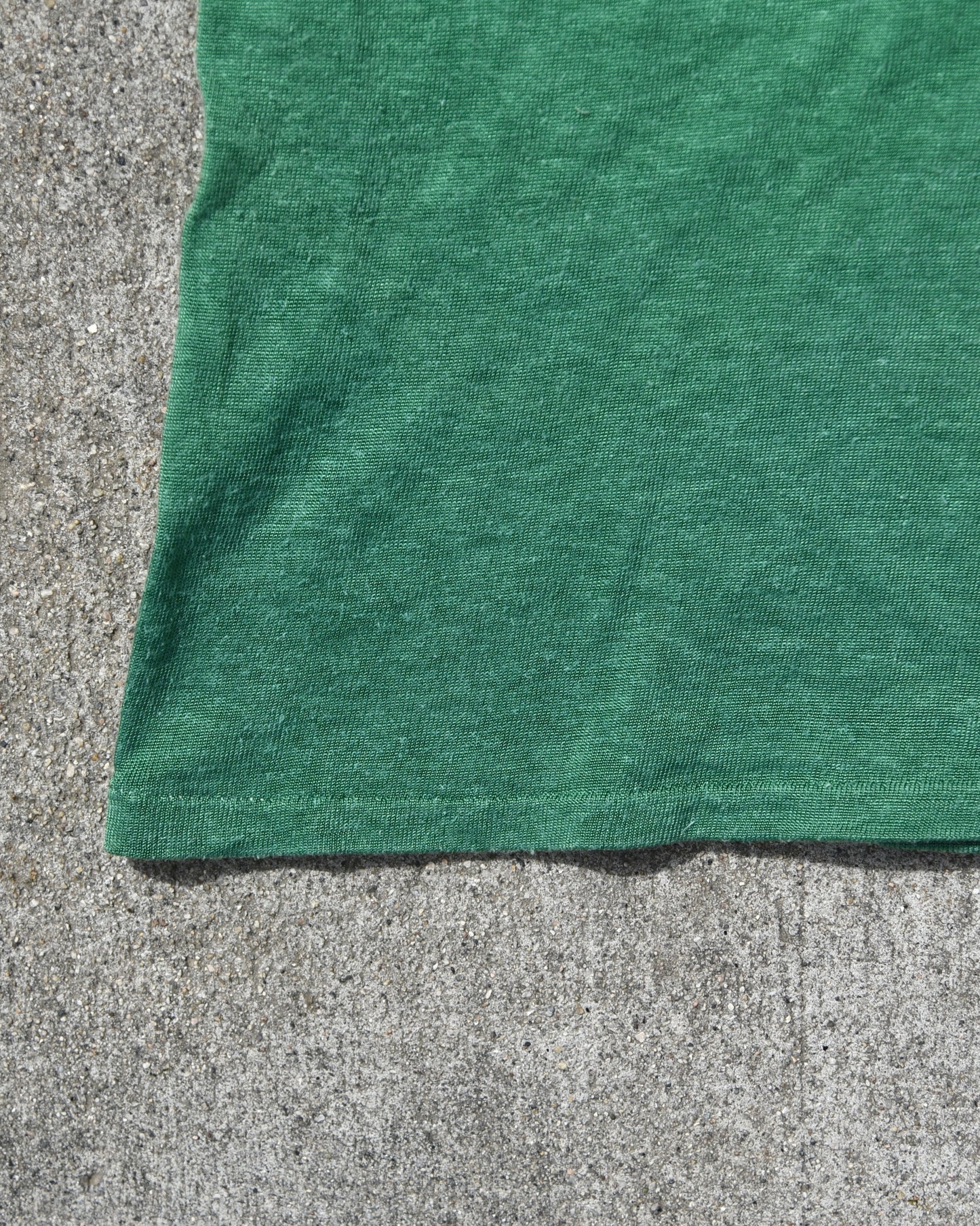 1960s Durene Jersey Fraternity Size M Ringer Green Grimes