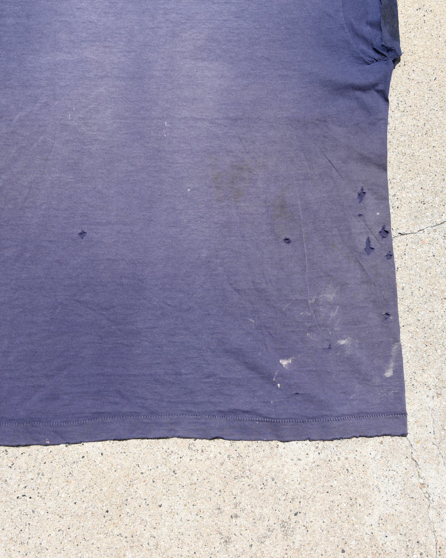 1990s Thrashed and Sun Faded Baseball Cutoff Tshirt