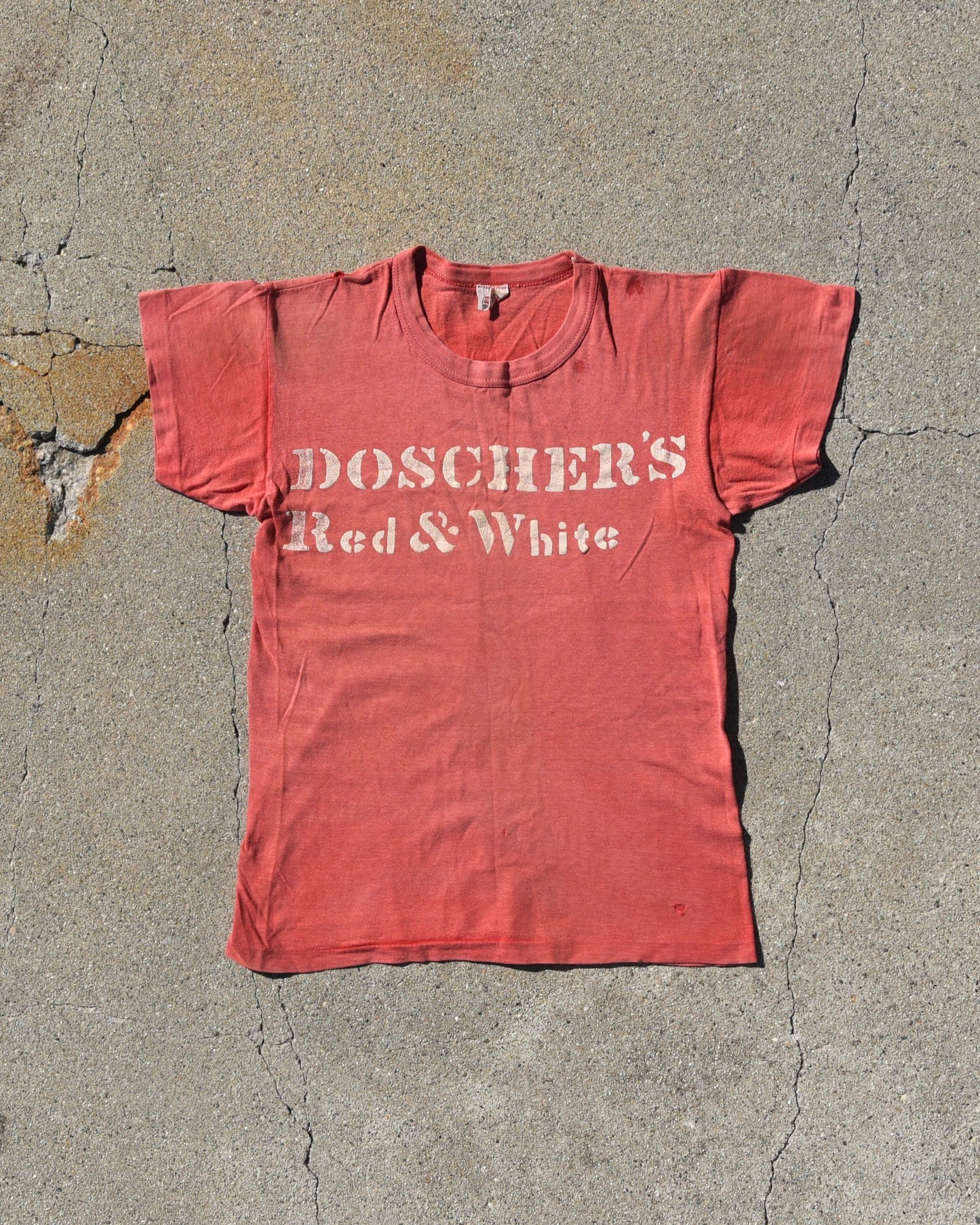 1960s Doscher’s Red & White Tshirt