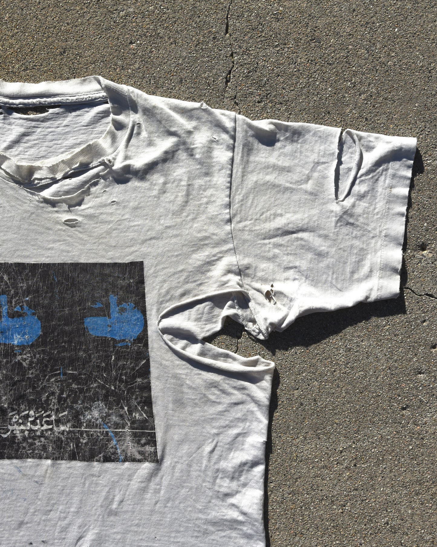 1980s Thrashed Saada Bonaire Self Titled Album Promo Tshirt