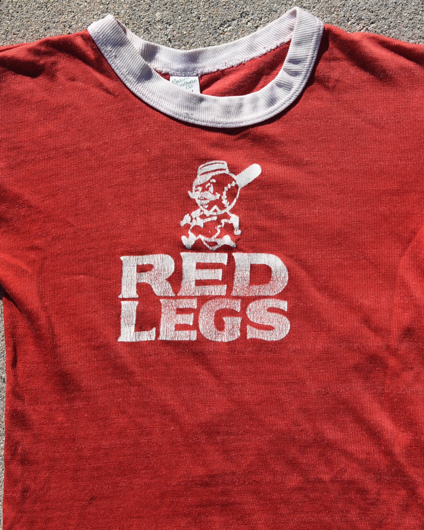 1950s Durene Red Legs Jersey