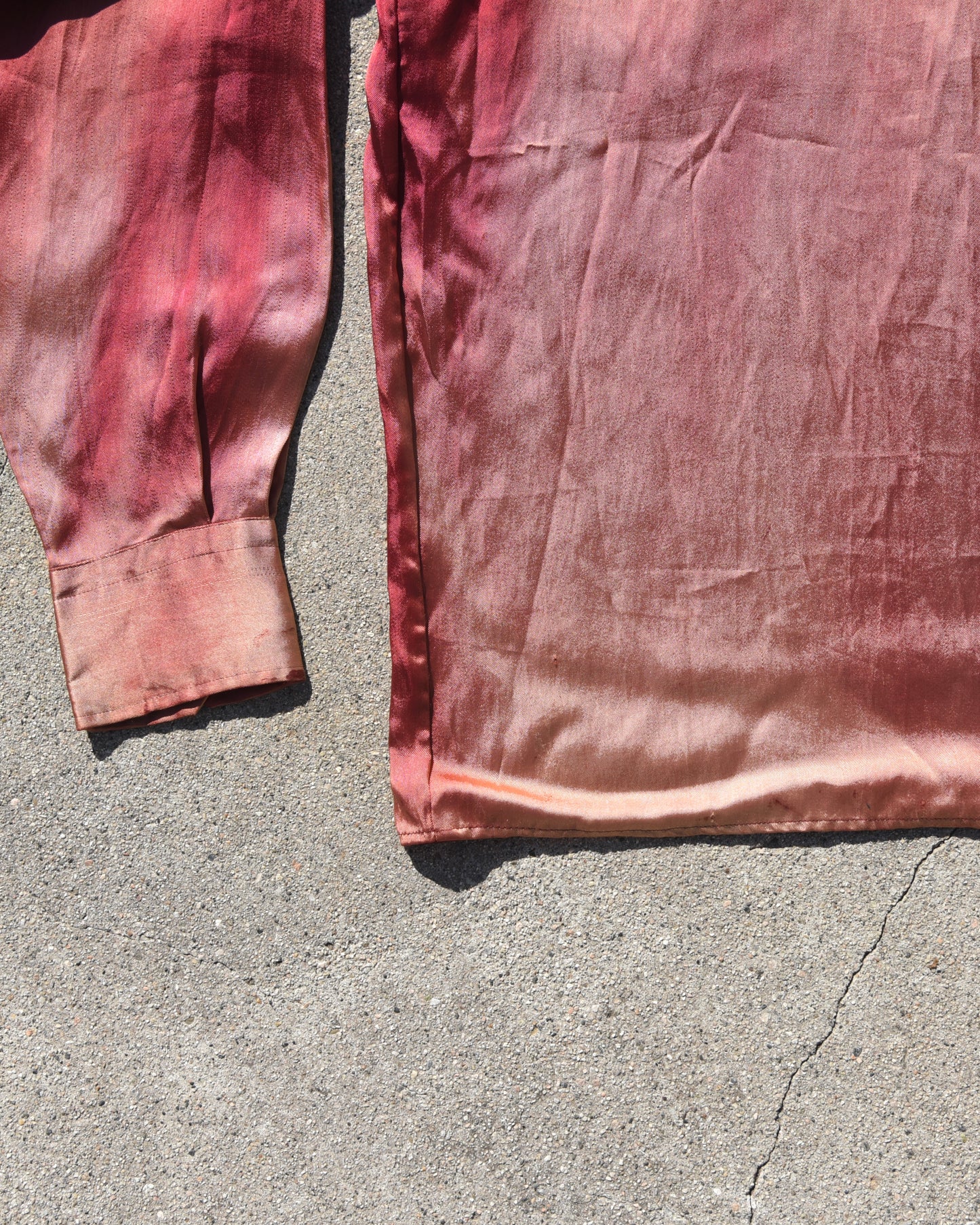 1950s Japanese Sukajan Satin Shirt