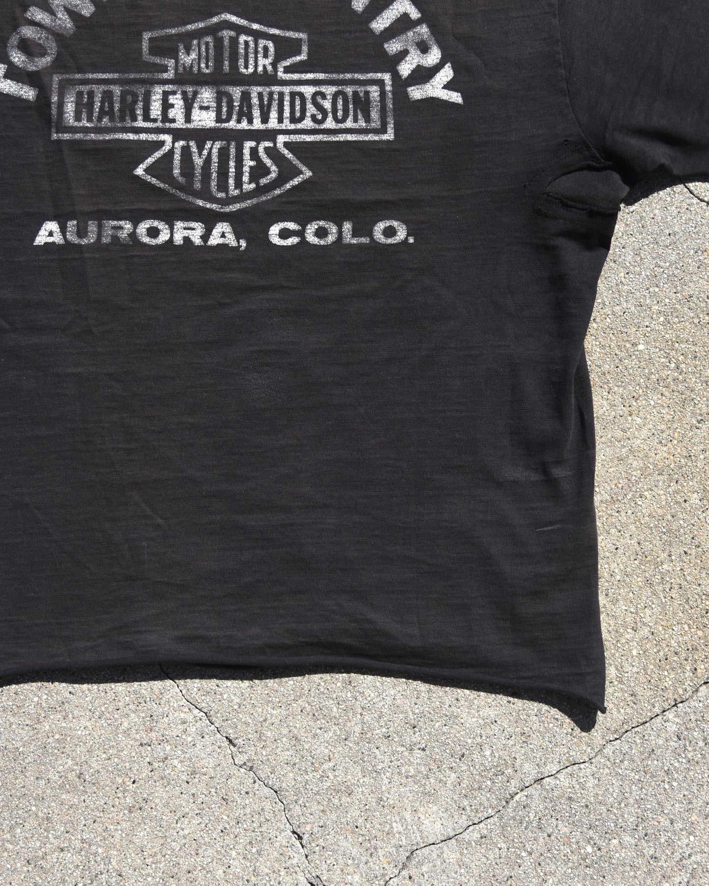 1980s Add Six More Inches Harley Davidson Tshirt