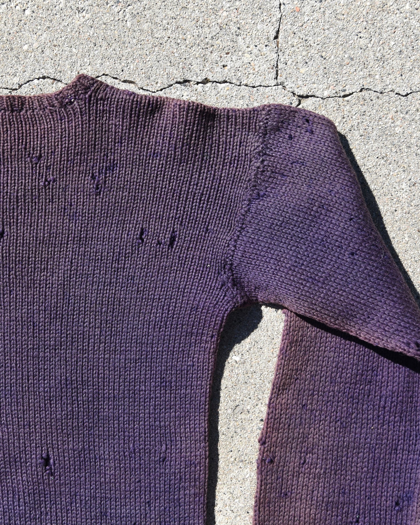 1940s Union Mills Knit Sweatshirt - Sun Faded