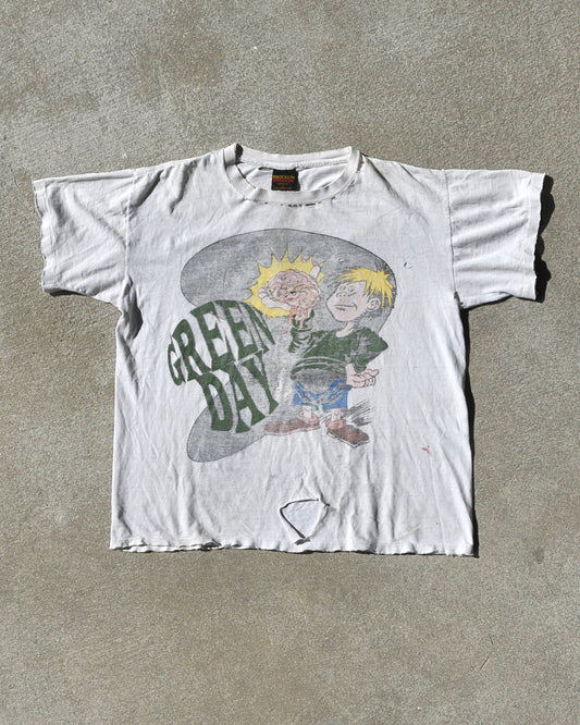 1994 Green Day 'Eat Your Parents' Promo Tshirt Thrashed