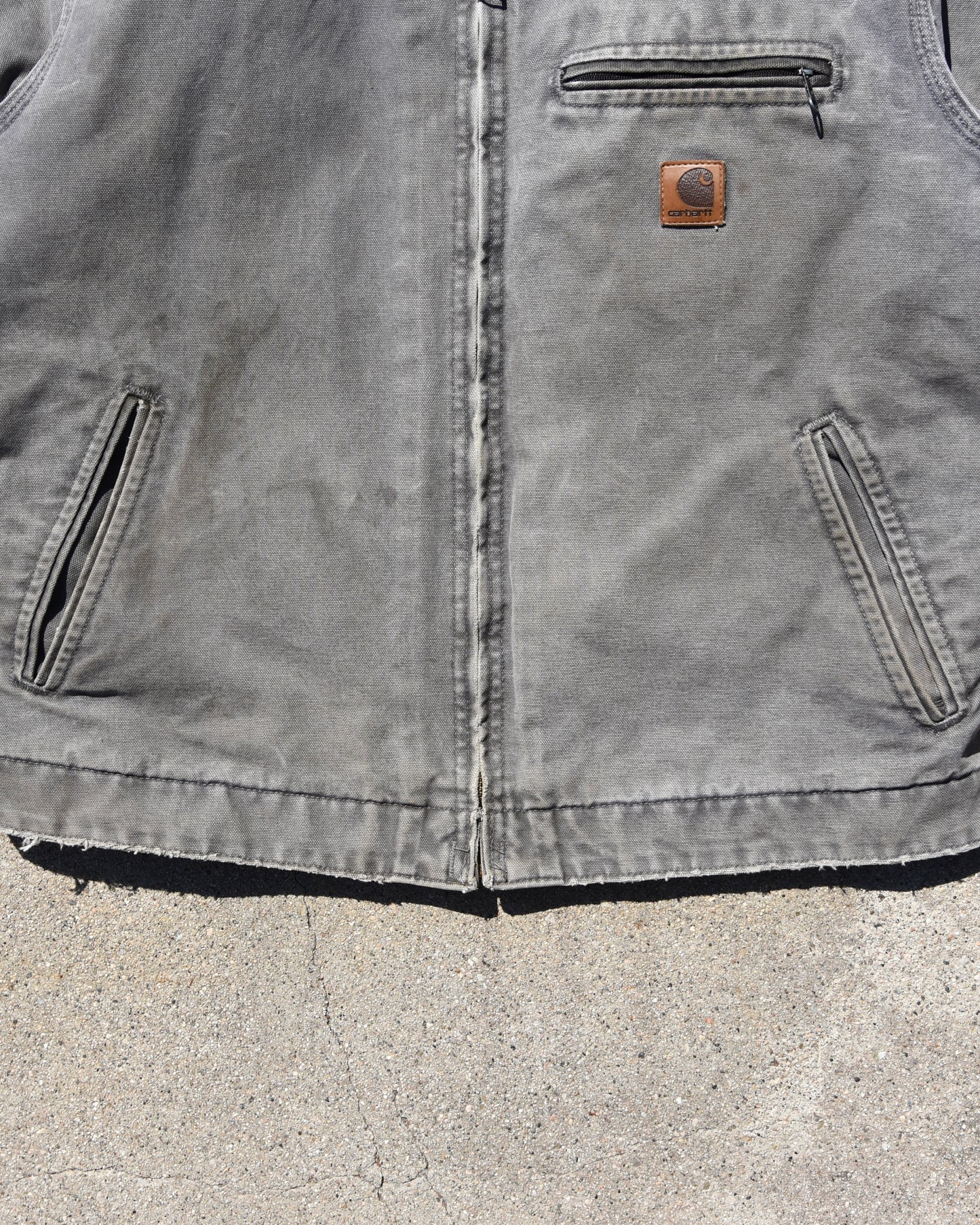 Carhartt J97 MTL Detroit Jacket Metal Gray - Medium