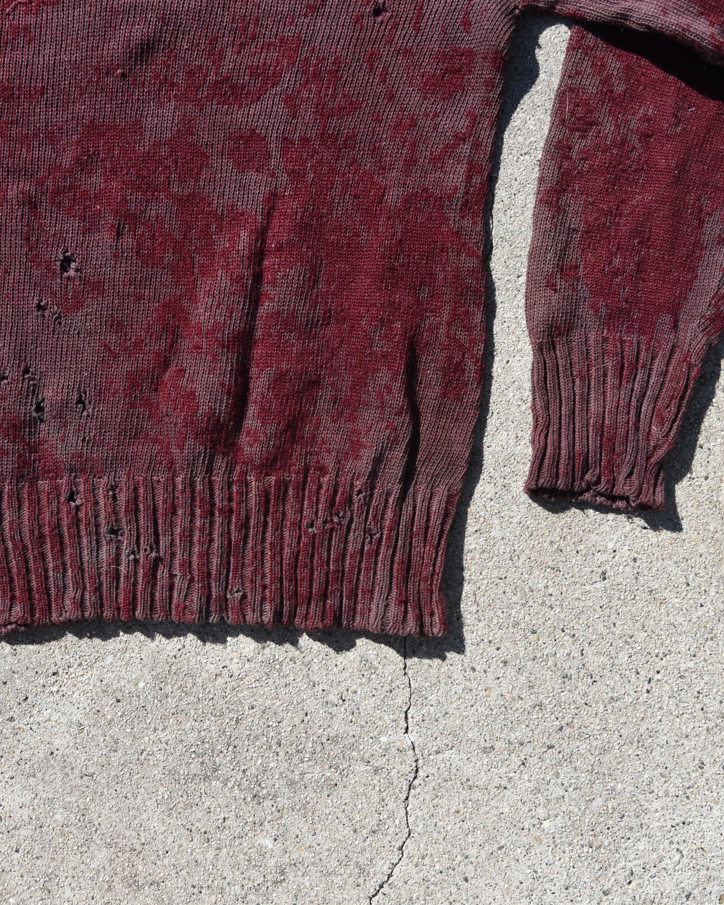 1940s Wool Knit Sweatshirt