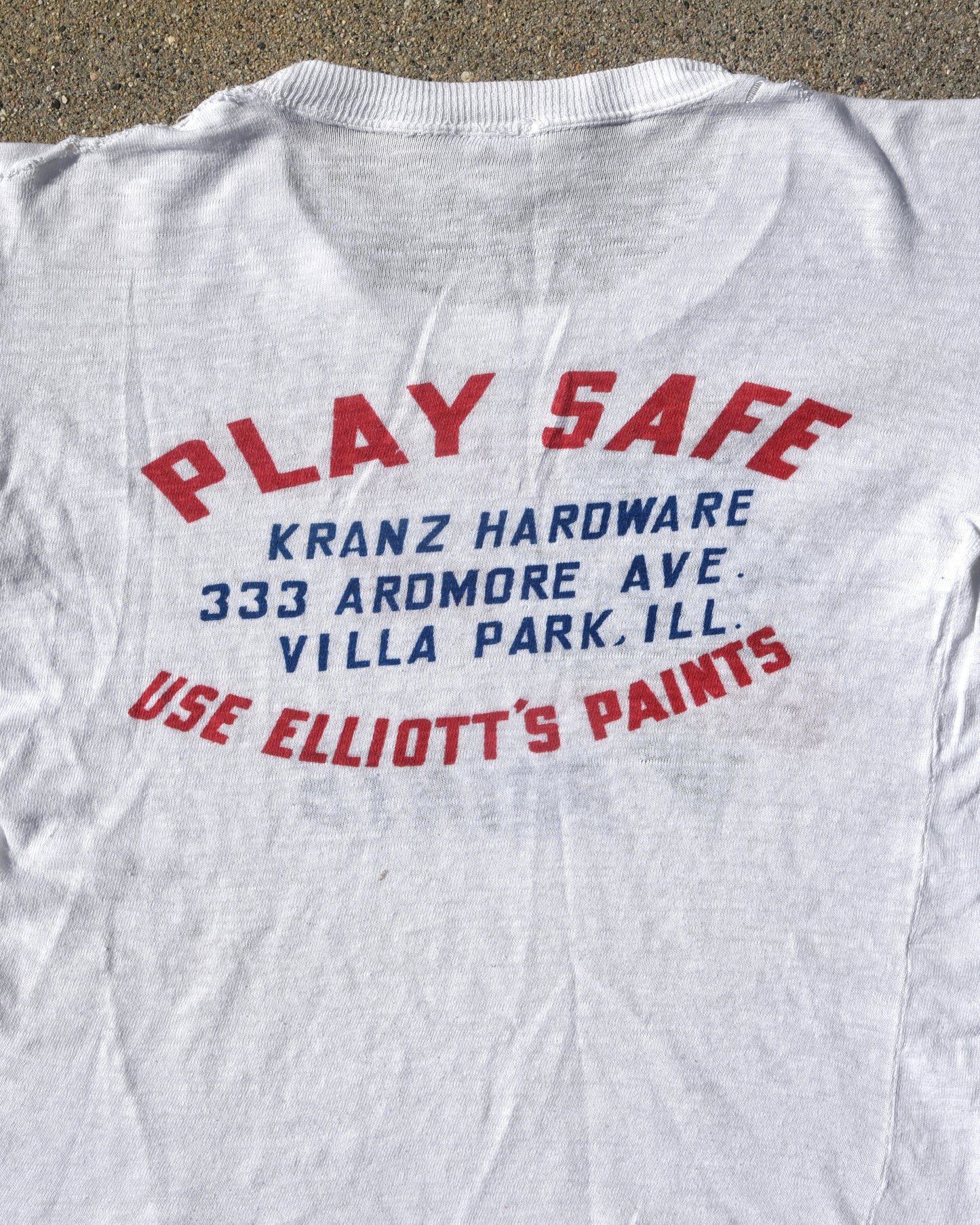 1960s Elliott’s Paints Baby Tshirt