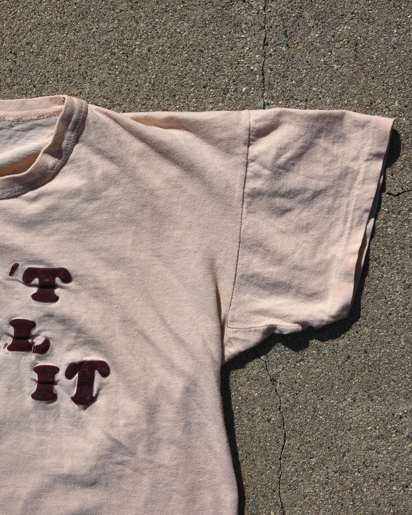 1960s “I Can’t Deal With It” Tshirt Thrashed