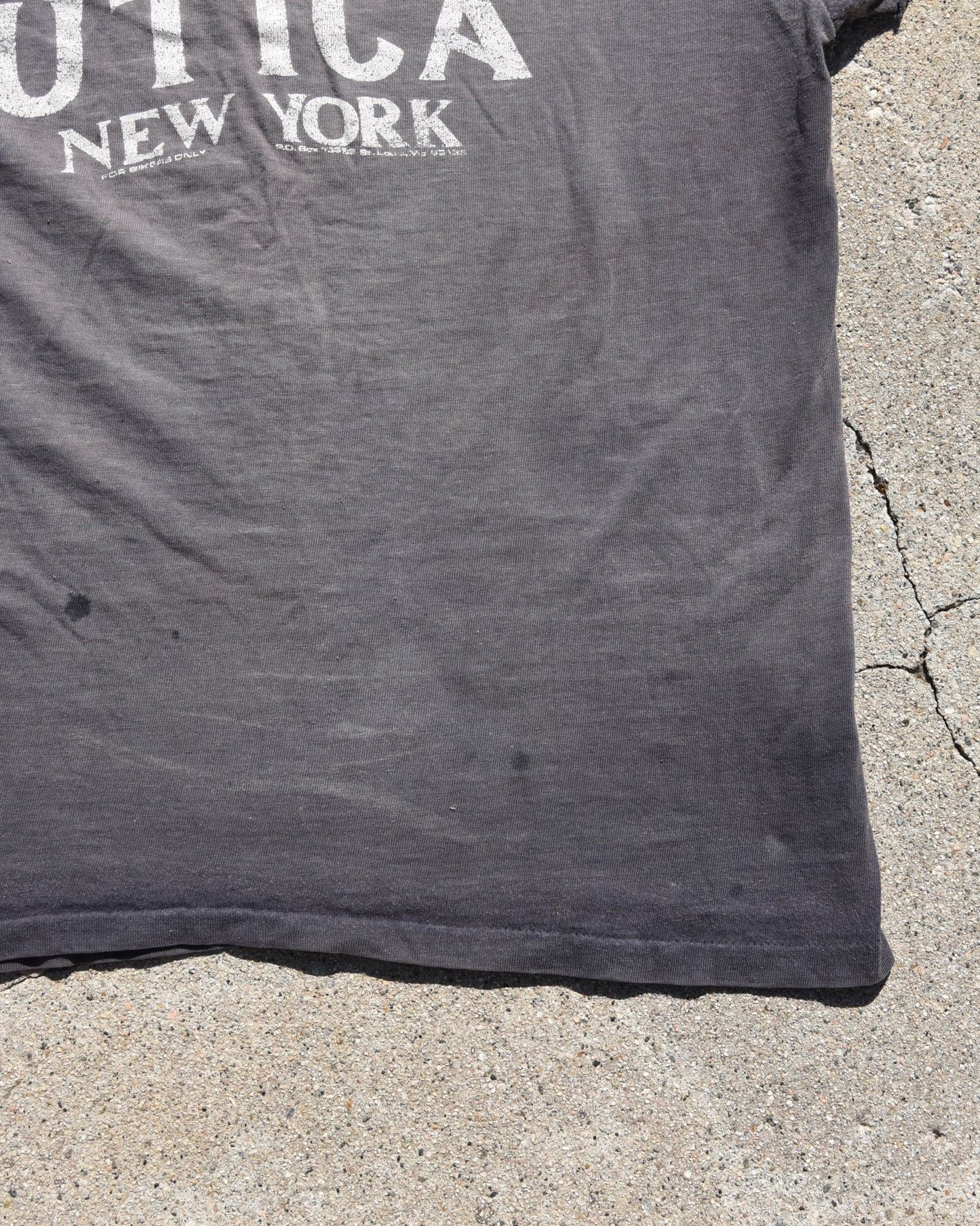 1980s Thrashed and Faded Harley Davidson Real Steel Tshirt