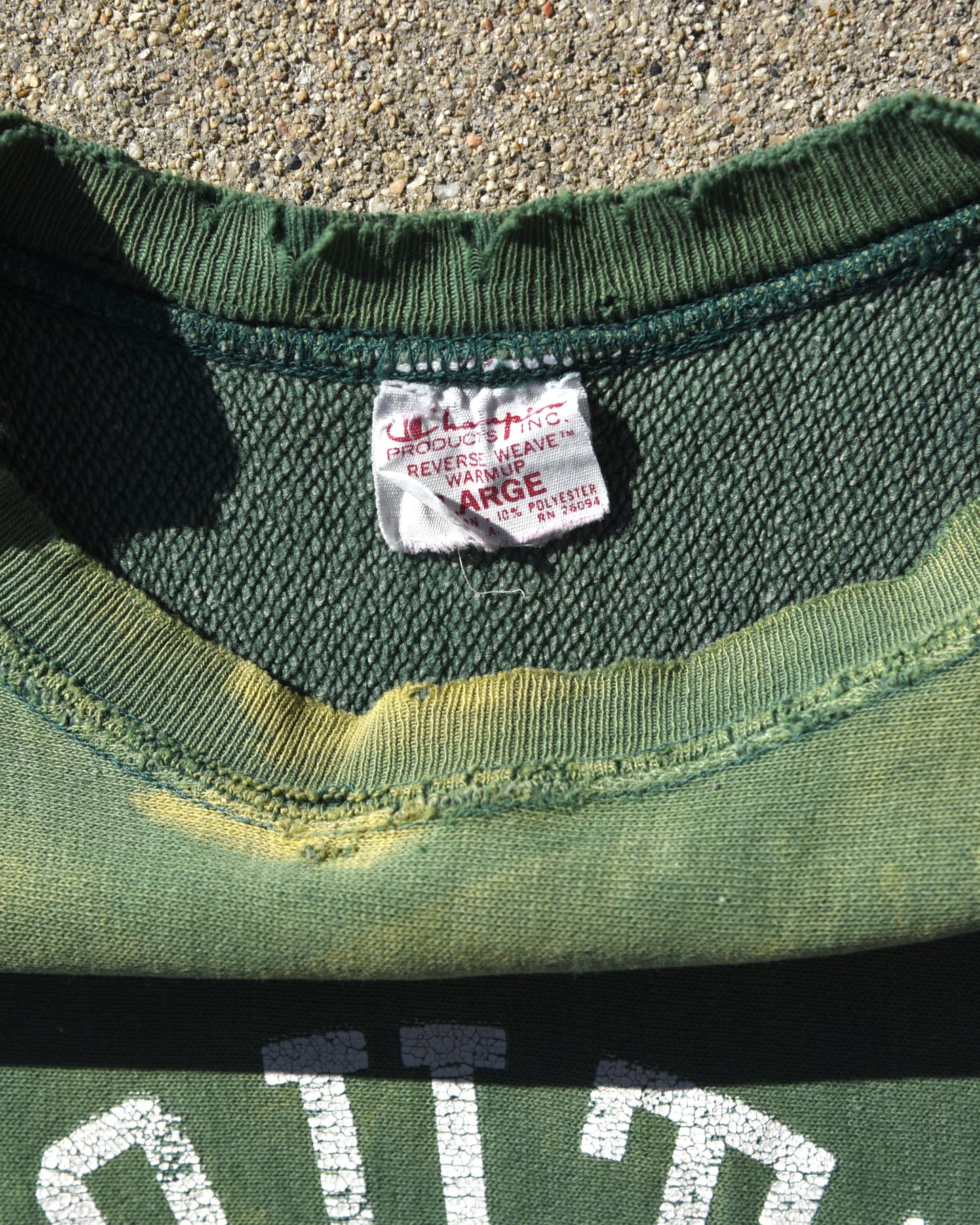 1970s Champion Reverse Weave South Soccer Sweatshirt - Sun Faded