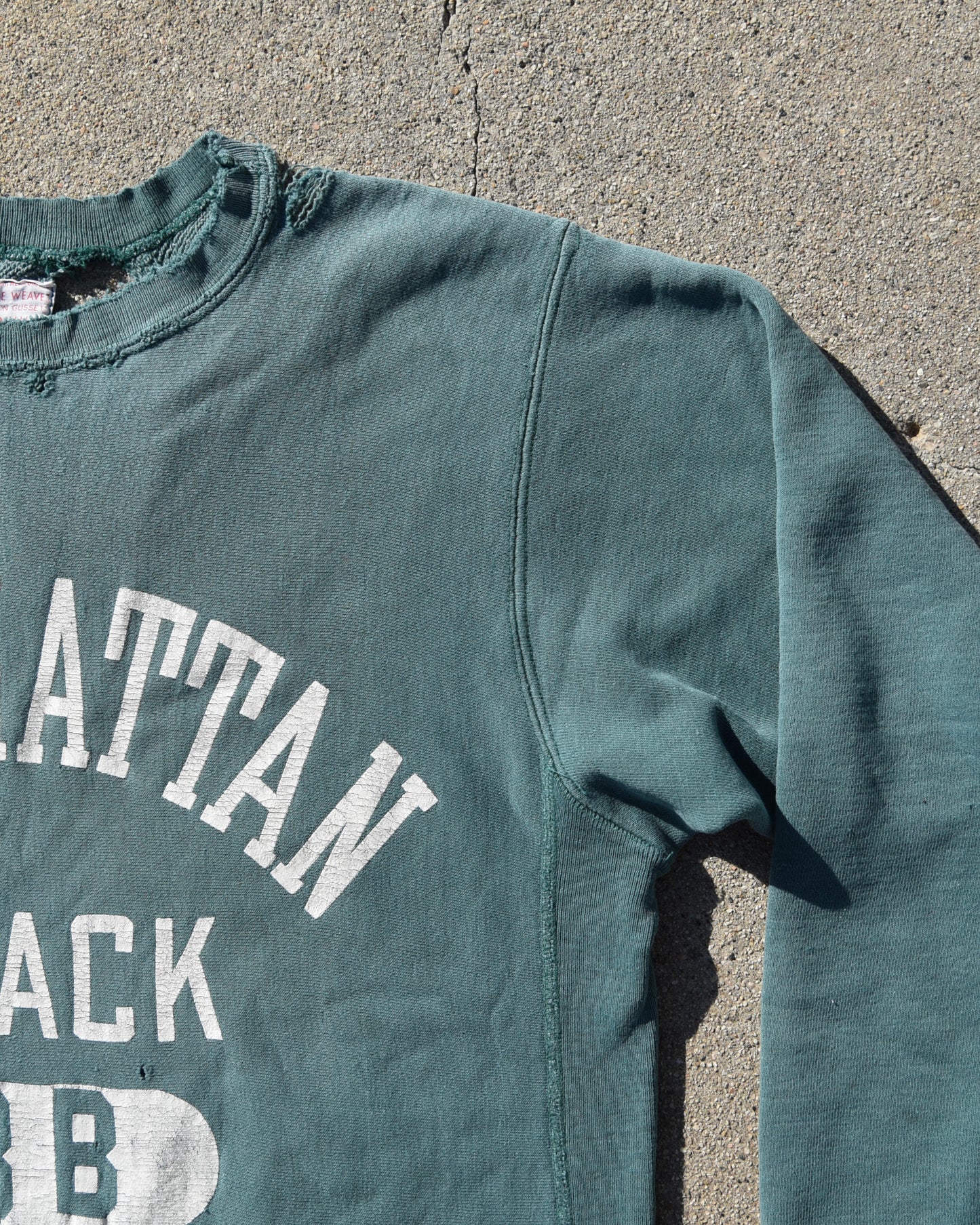 1960s Champion Reverse Weave “Expansion Gusset” Sweatshirt