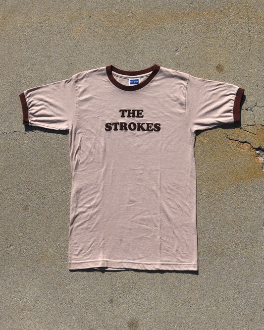 2001 The Strokes Official Felt Ringer Tshirt