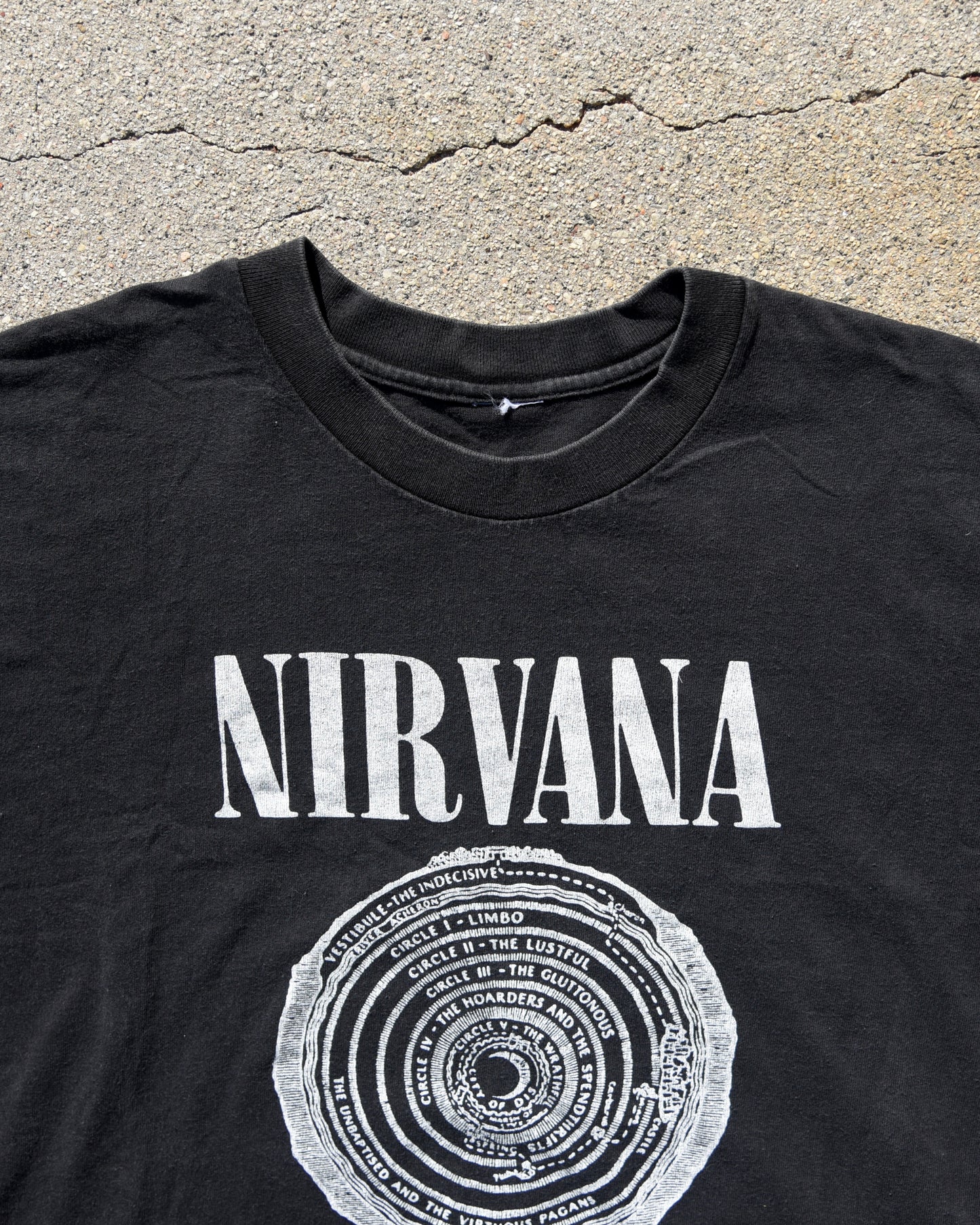 1989 Nirvana Vestibule Tshirt - Official Band Tee